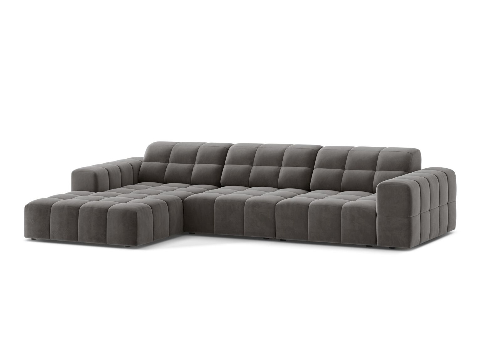 Модулен ъглов диван Somelo 102 (Bluvel 13)