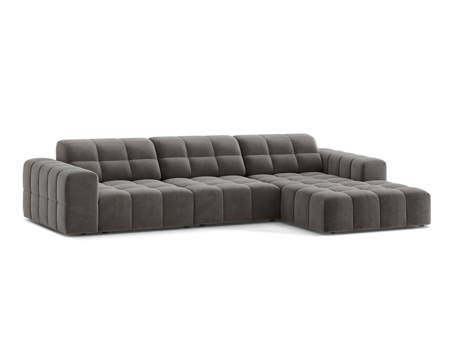 Модулен ъглов диван Somelo 102 (Bluvel 13)