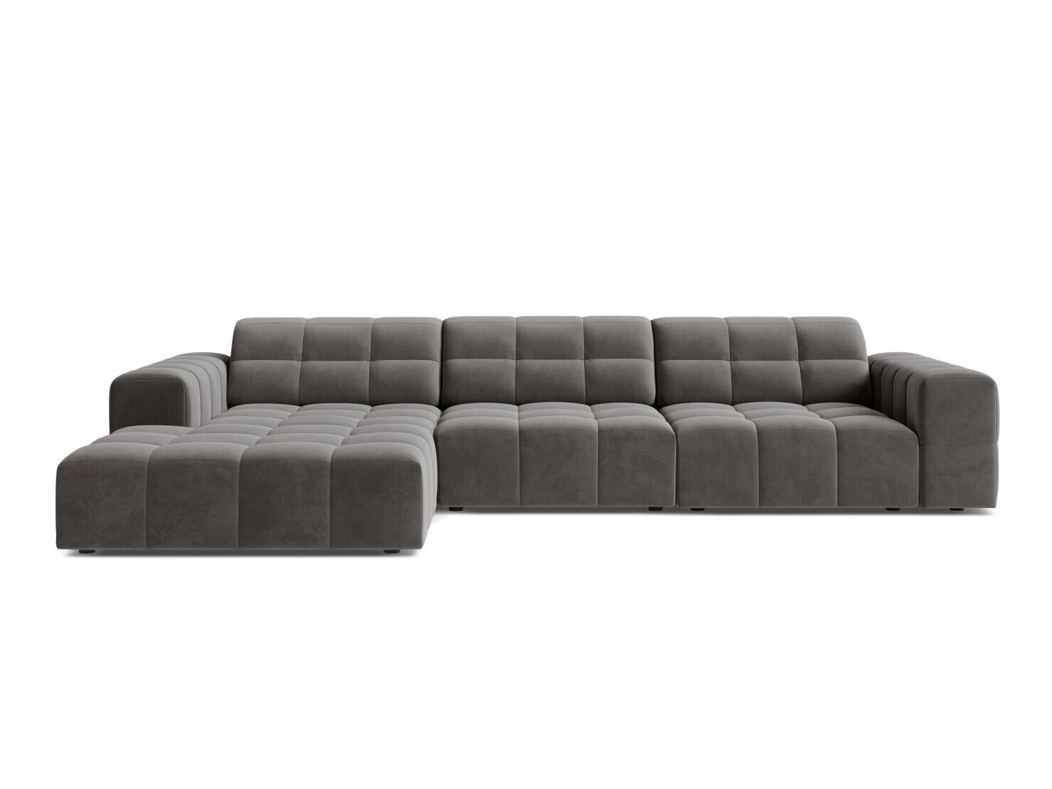 Модулен ъглов диван Somelo 102 (Bluvel 13)