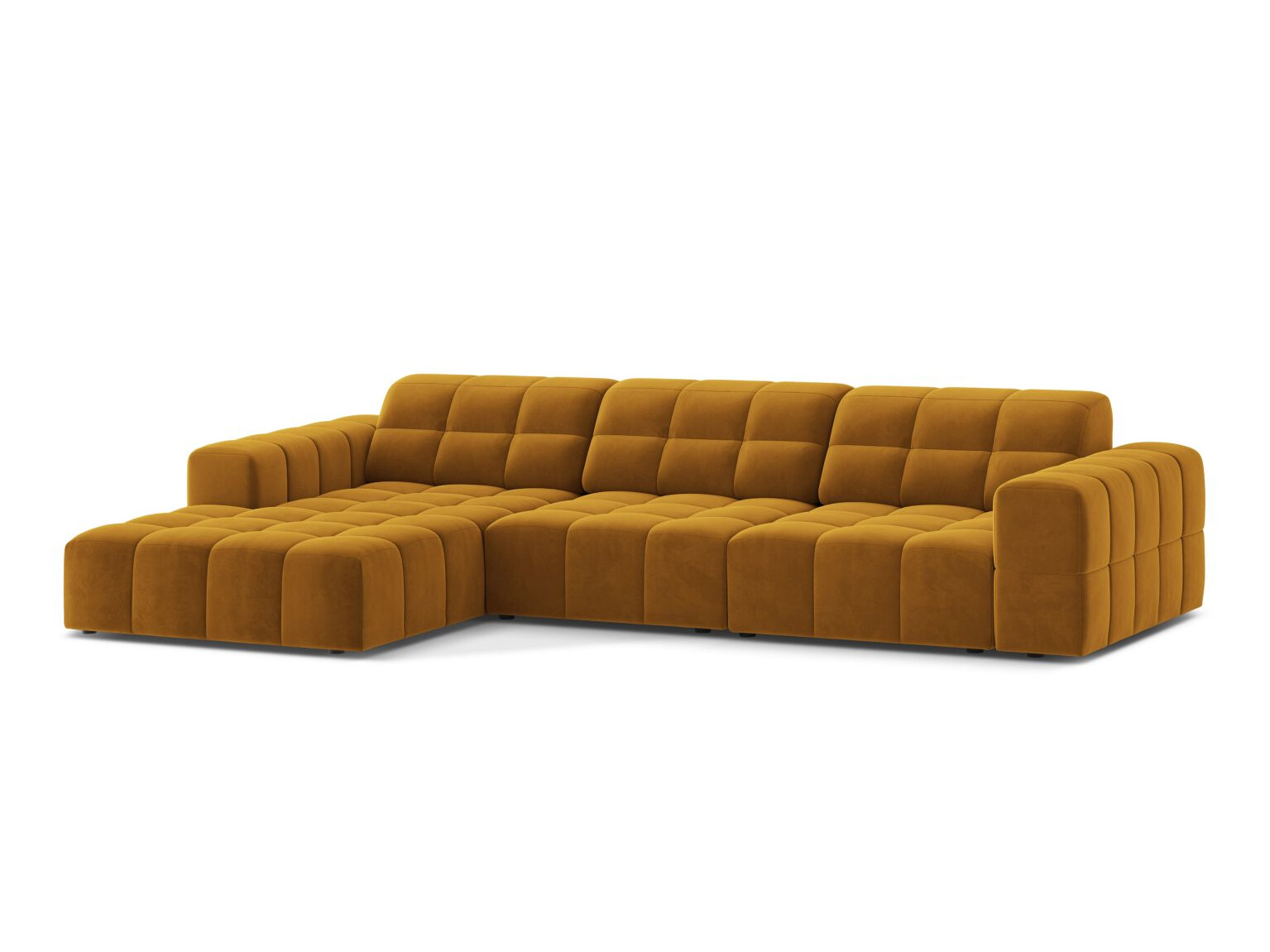 Модулен ъглов диван Somelo 102 (Bluvel 68)