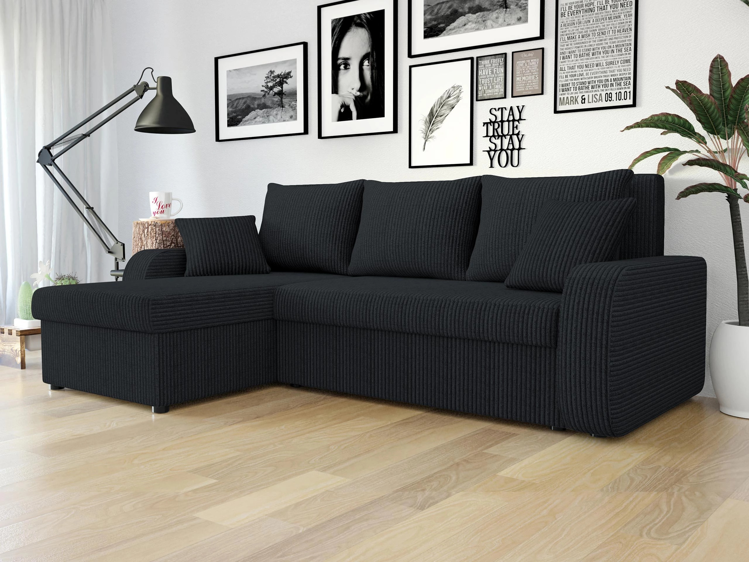 Ъглов диван Comfivo Melissa I (Poso 135)