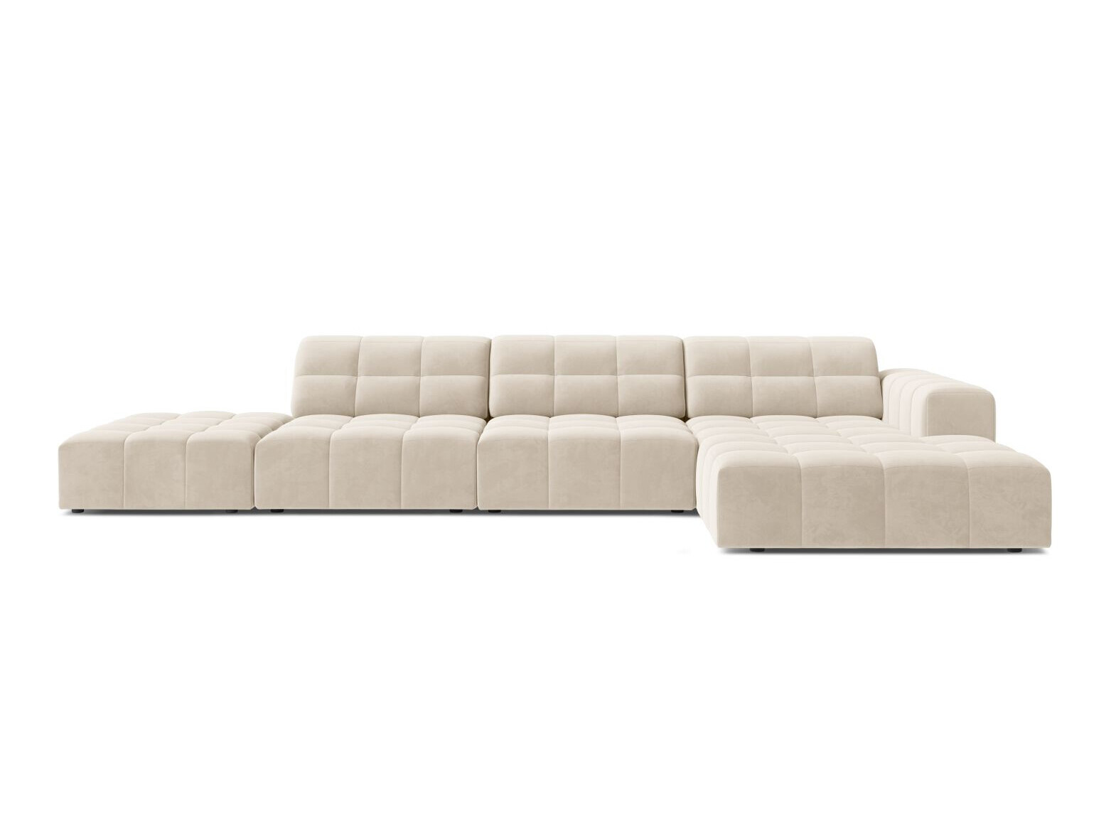 Модулен ъглов диван Somelo 103 (Bluvel 22)