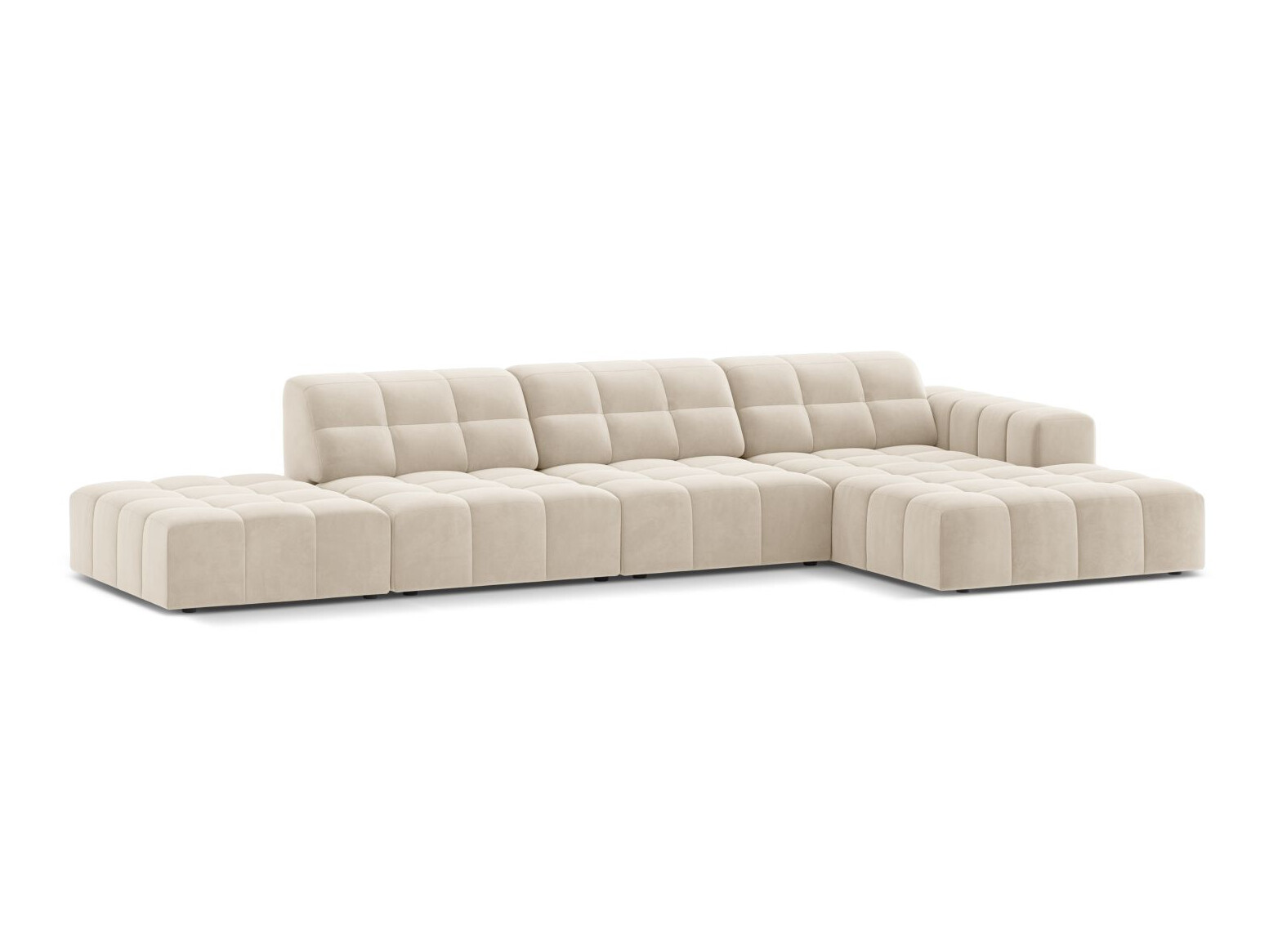 Ъглов диван Somelo 103 (Bluvel 22)