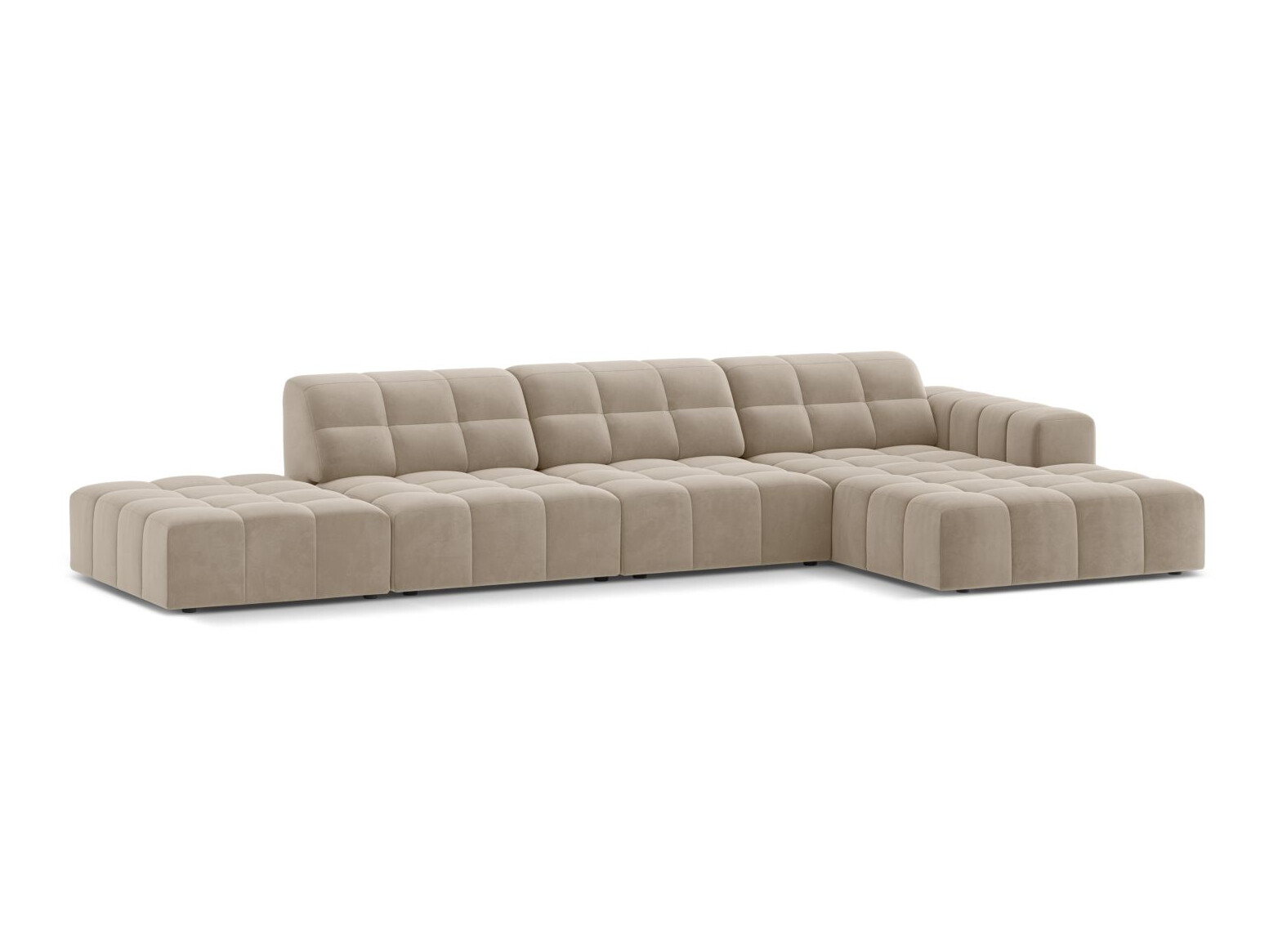Ъглов диван Somelo 103 (Bluvel 30)