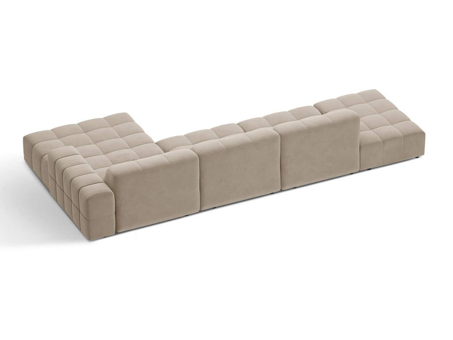 Ъглов диван Somelo 103 (Bluvel 30)