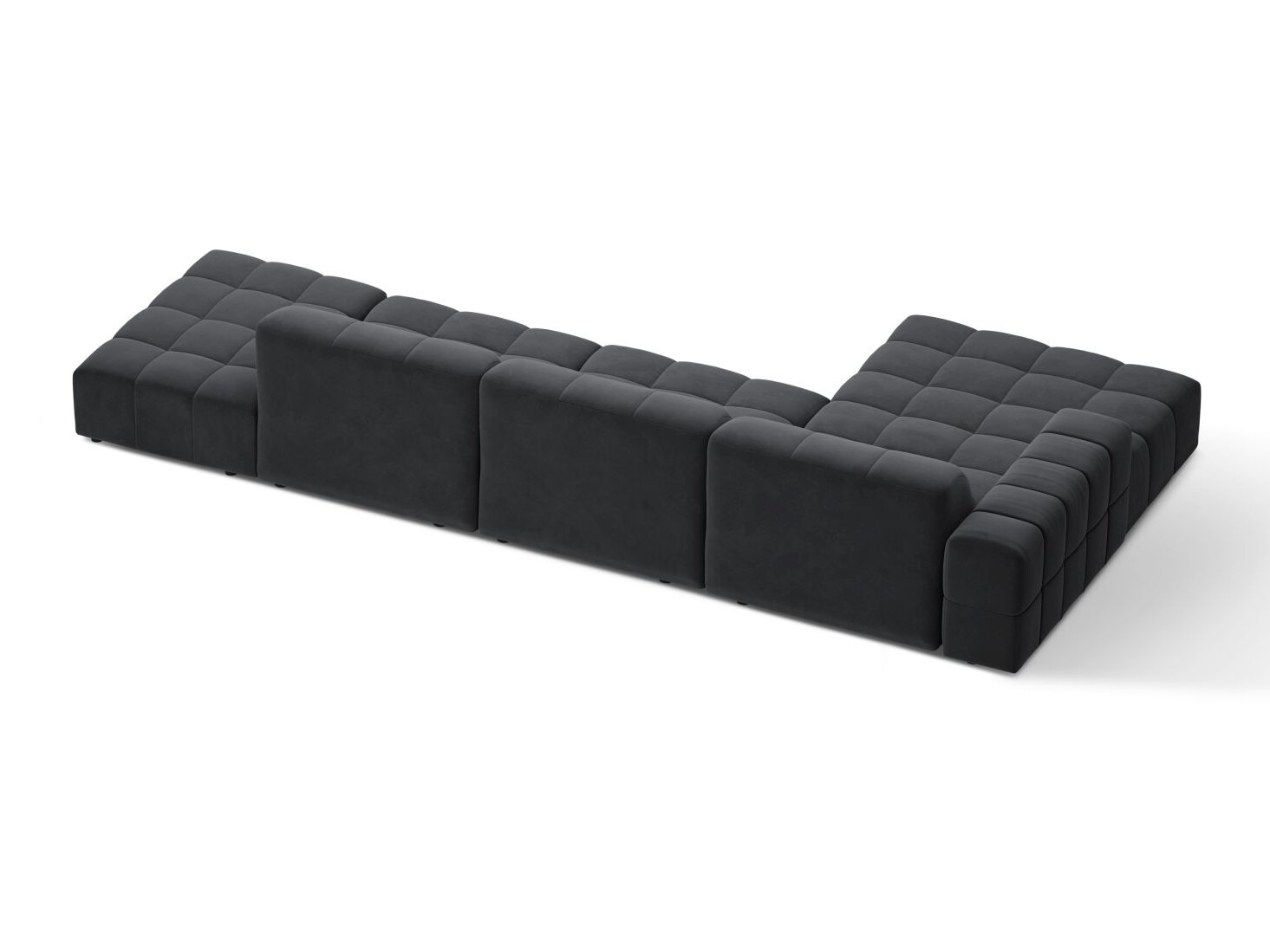Модулен ъглов диван Somelo 103 (Bluvel 14)
