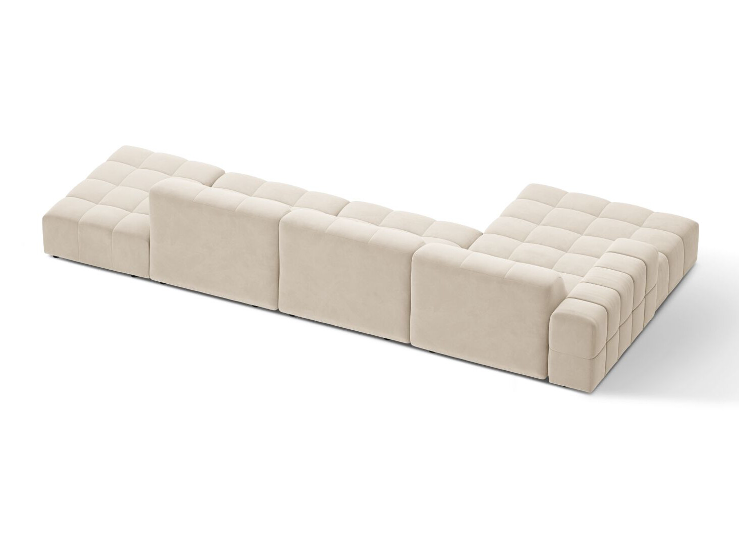 Модулен ъглов диван Somelo 103 (Bluvel 22)