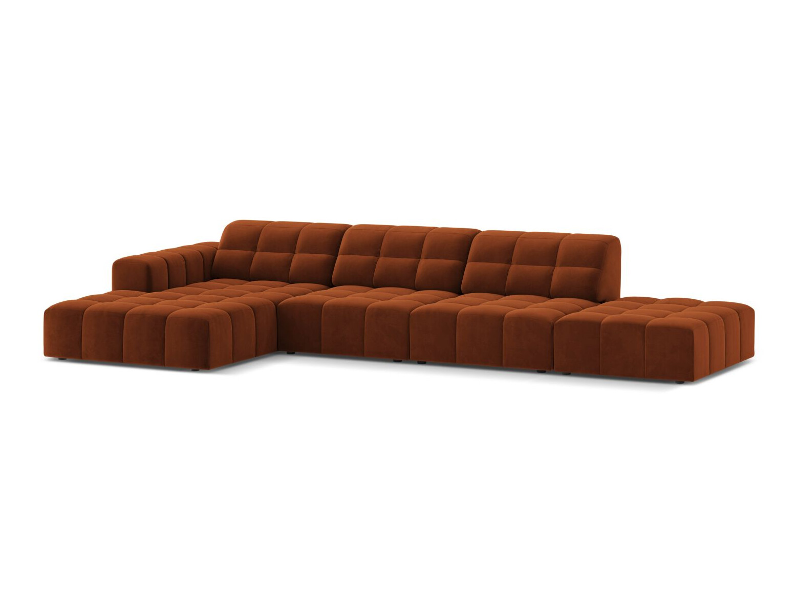 Модулен ъглов диван Somelo 103 (Bluvel 4215)