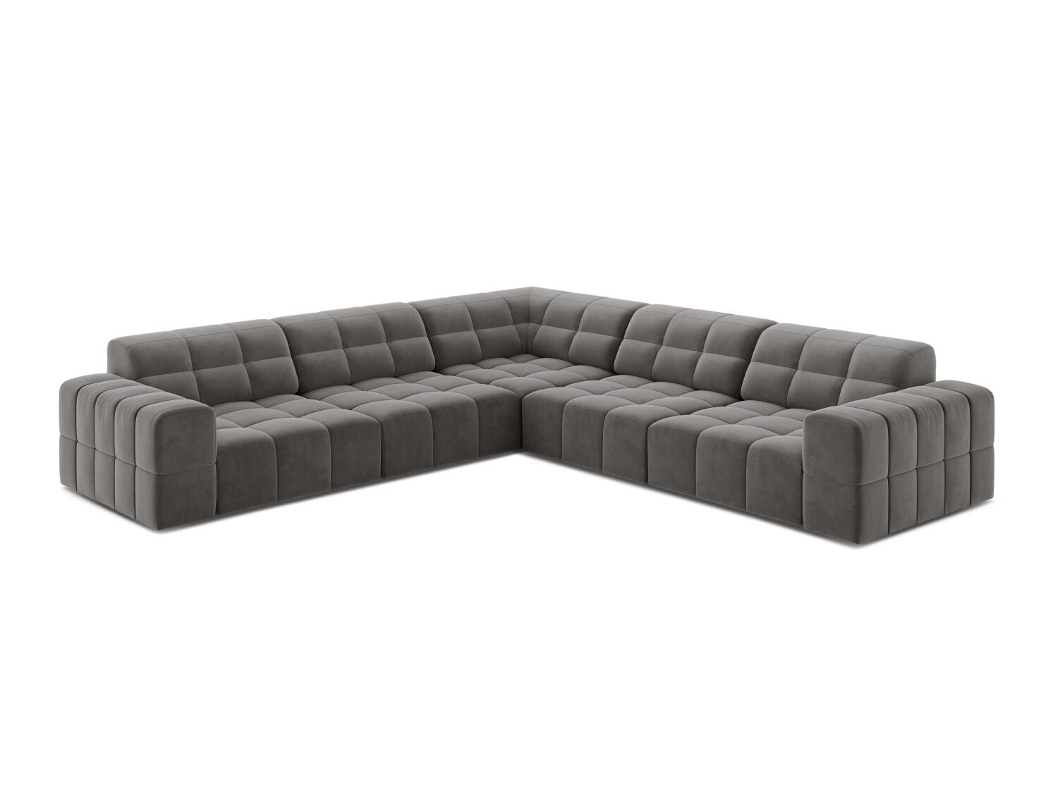 Модулен ъглов диван Somelo 104 (Bluvel 13)