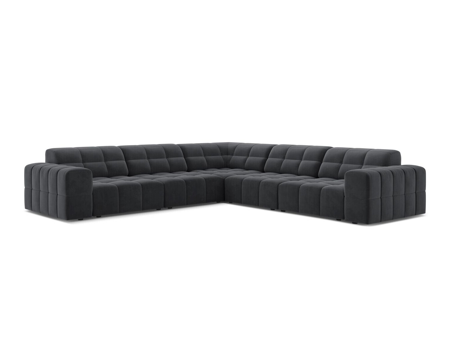 Модулен ъглов диван Somelo 104 (Bluvel 14)