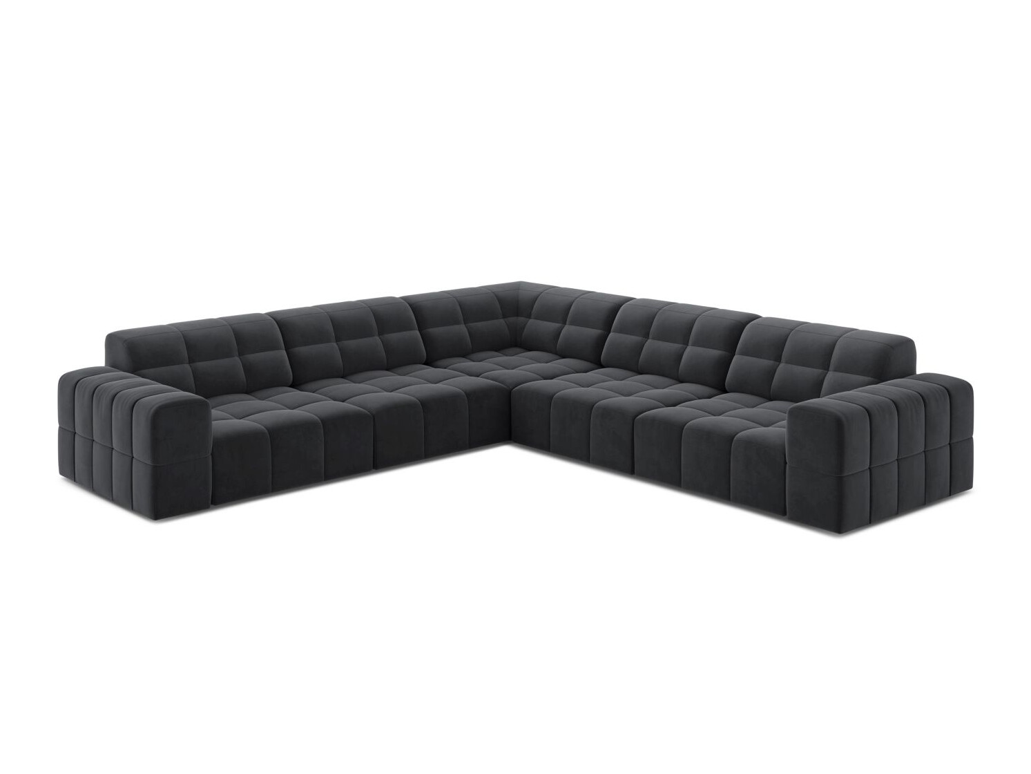 Модулен ъглов диван Somelo 104 (Bluvel 14)