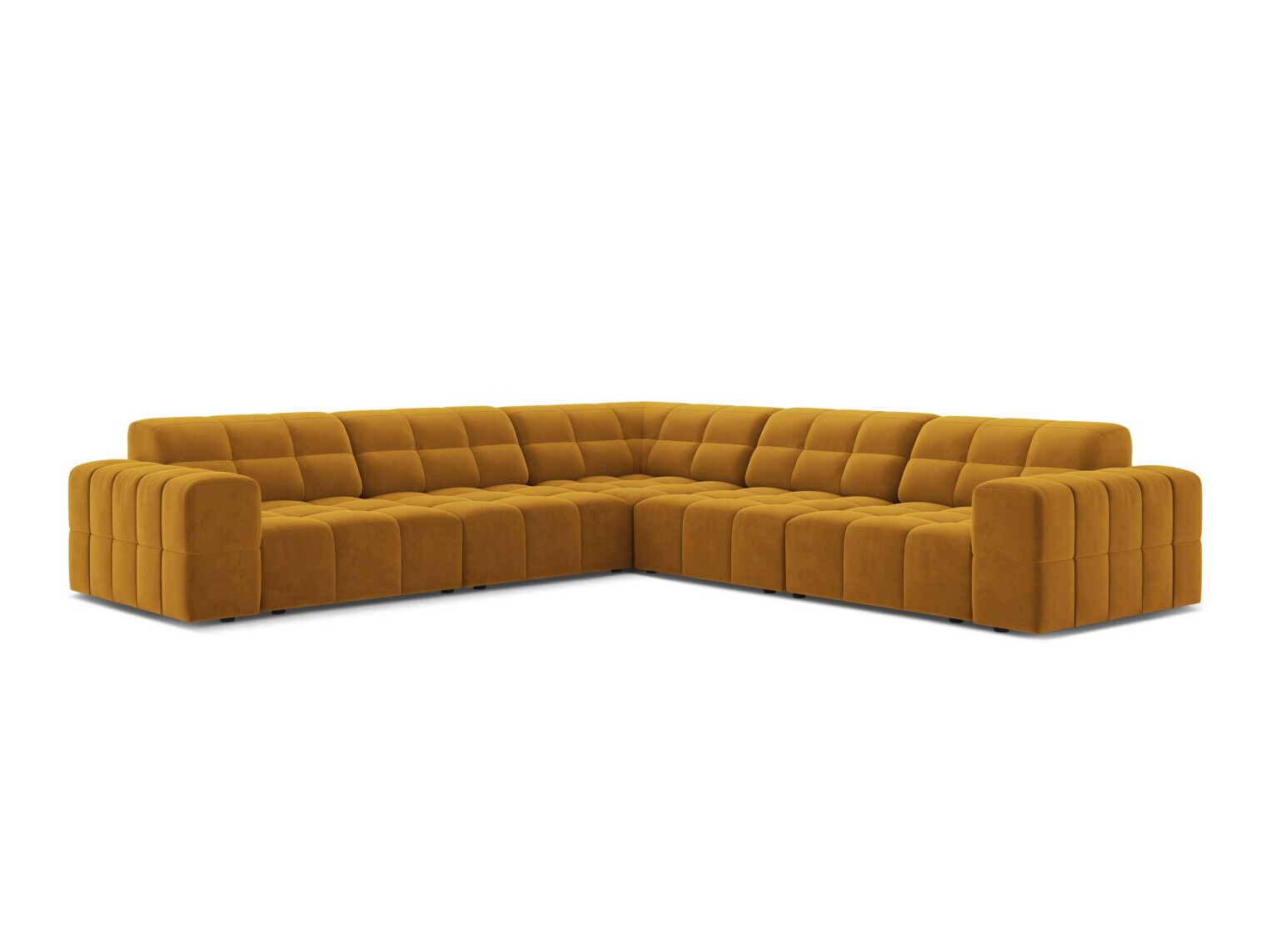 Модулен ъглов диван Somelo 104 (Bluvel 68)