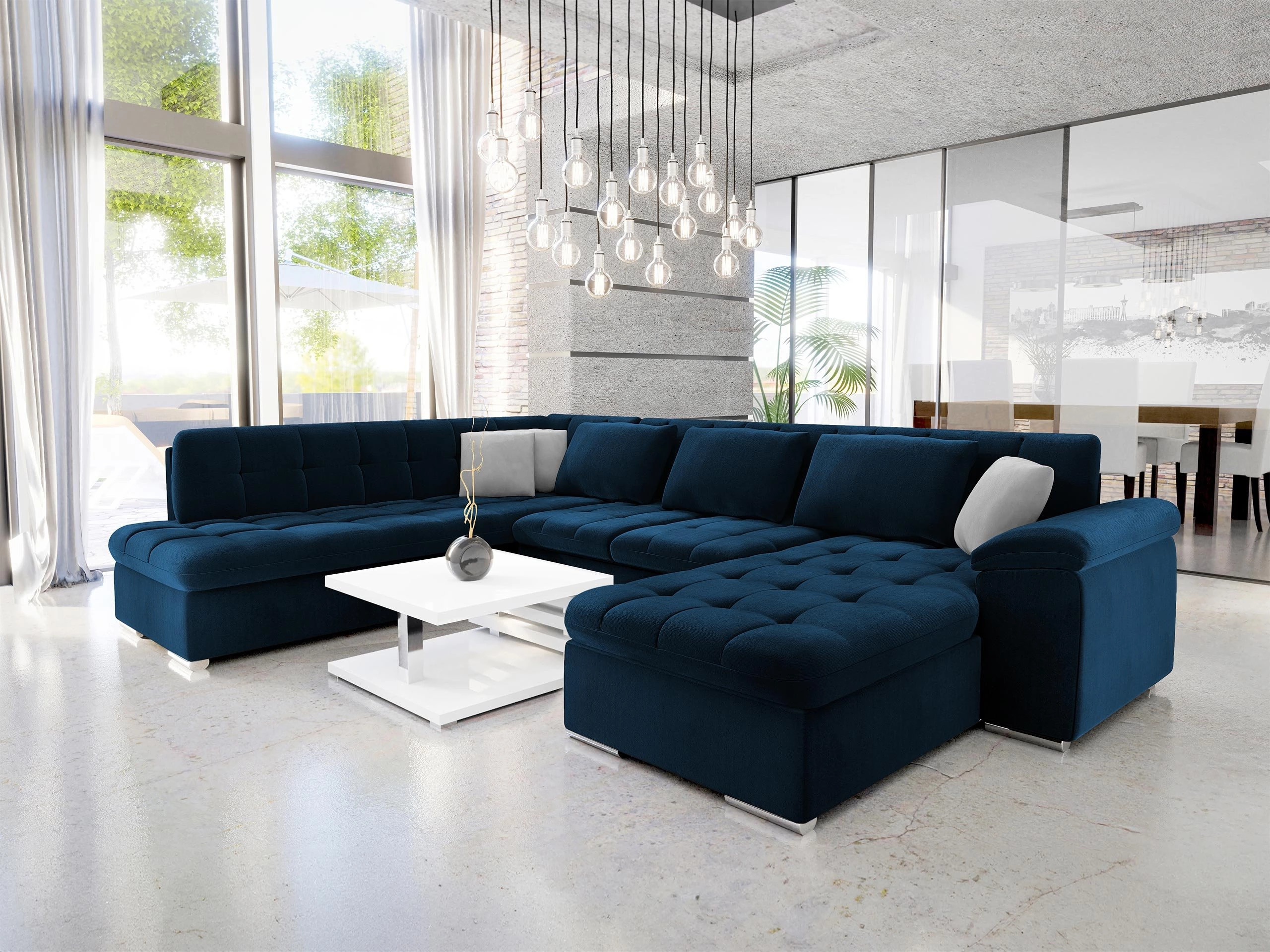 Ъглов диван Comfivo Gemma II (Десен)