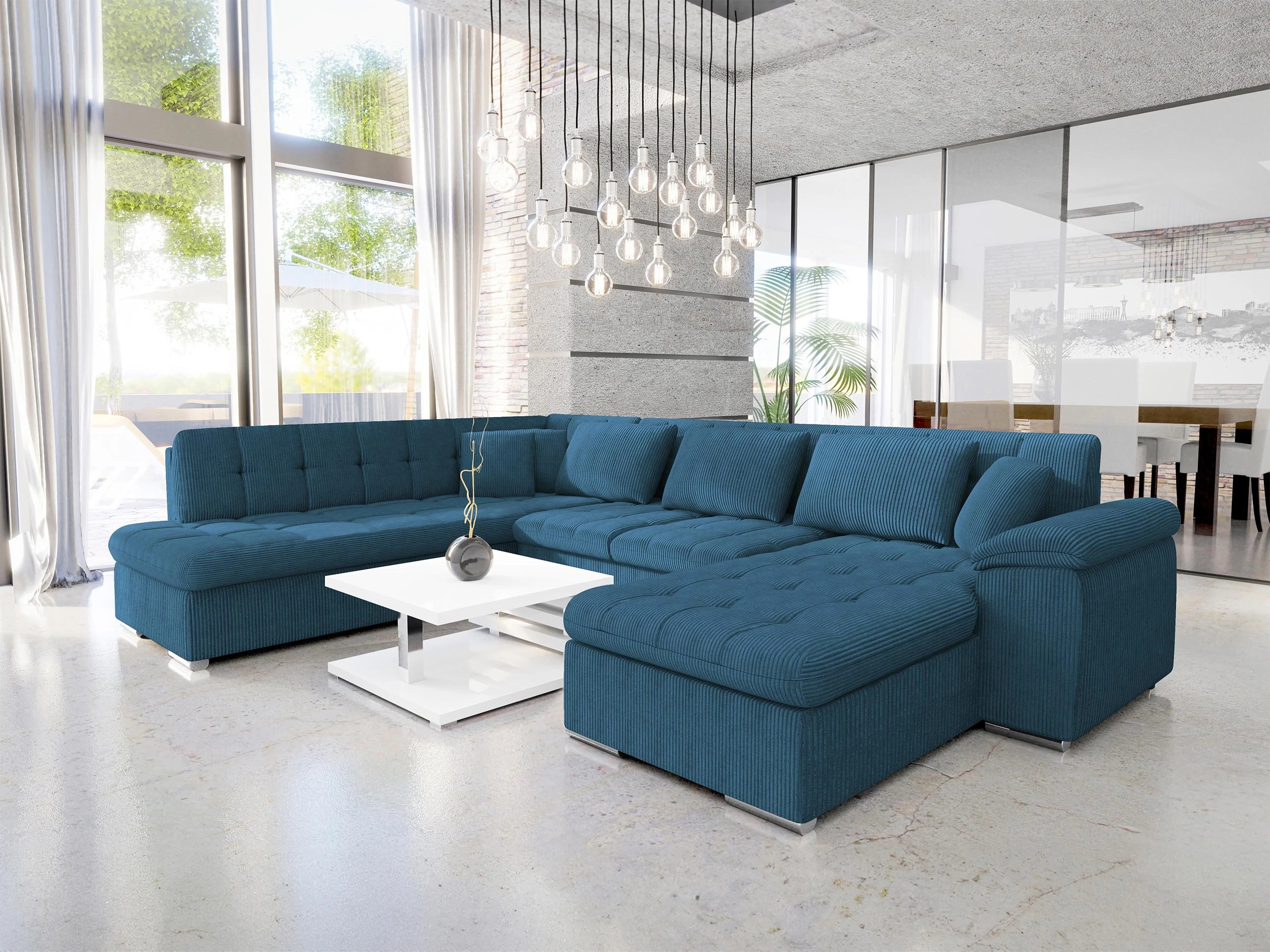 Ъглов диван Comfivo Gemma II (Десен)