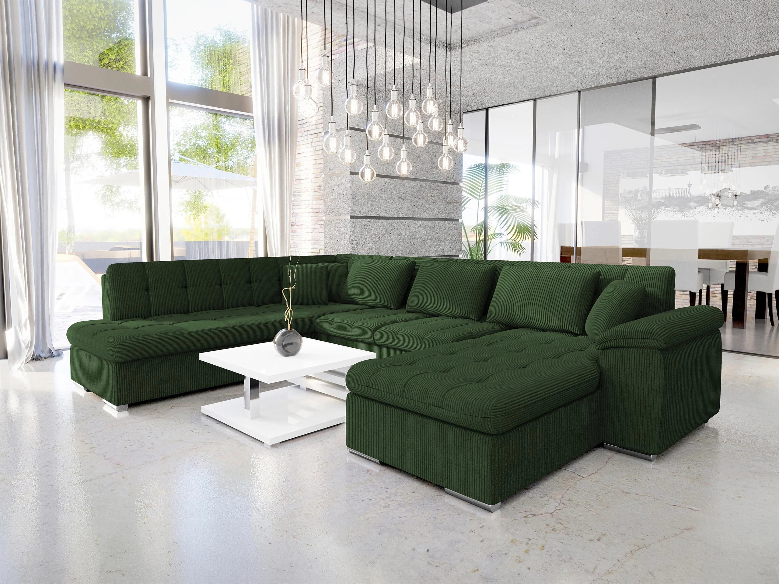 Ъглов диван Comfivo Gemma II (Десен)
