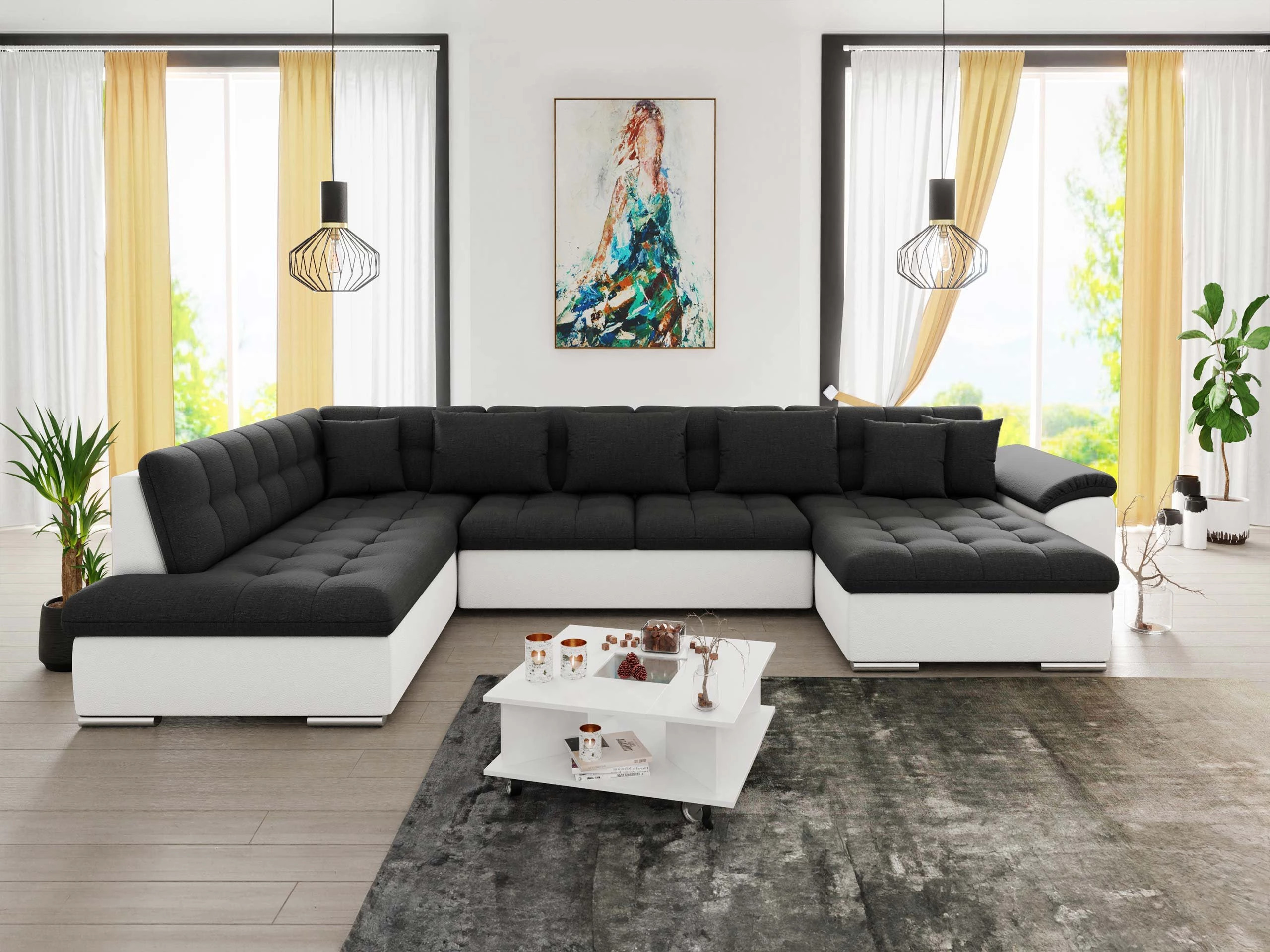 Ъглов диван Comfivo Gemma II (Десен)