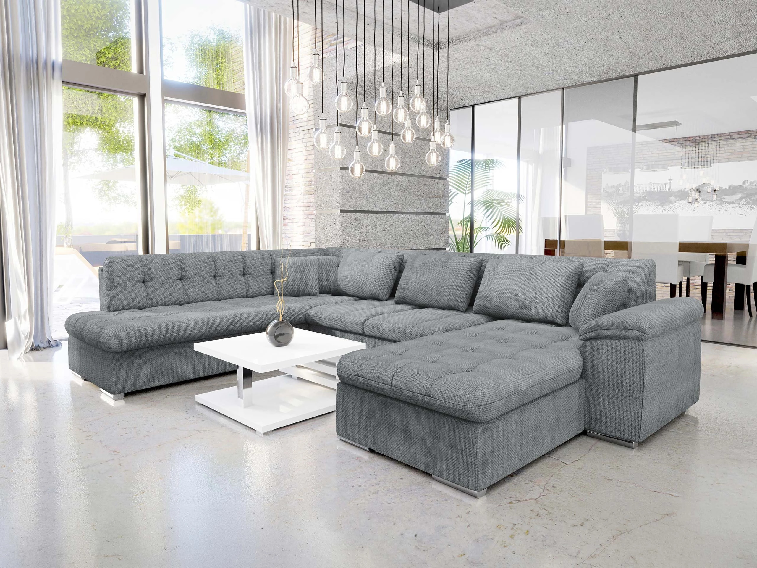 Ъглов диван Comfivo Gemma II (Десен)