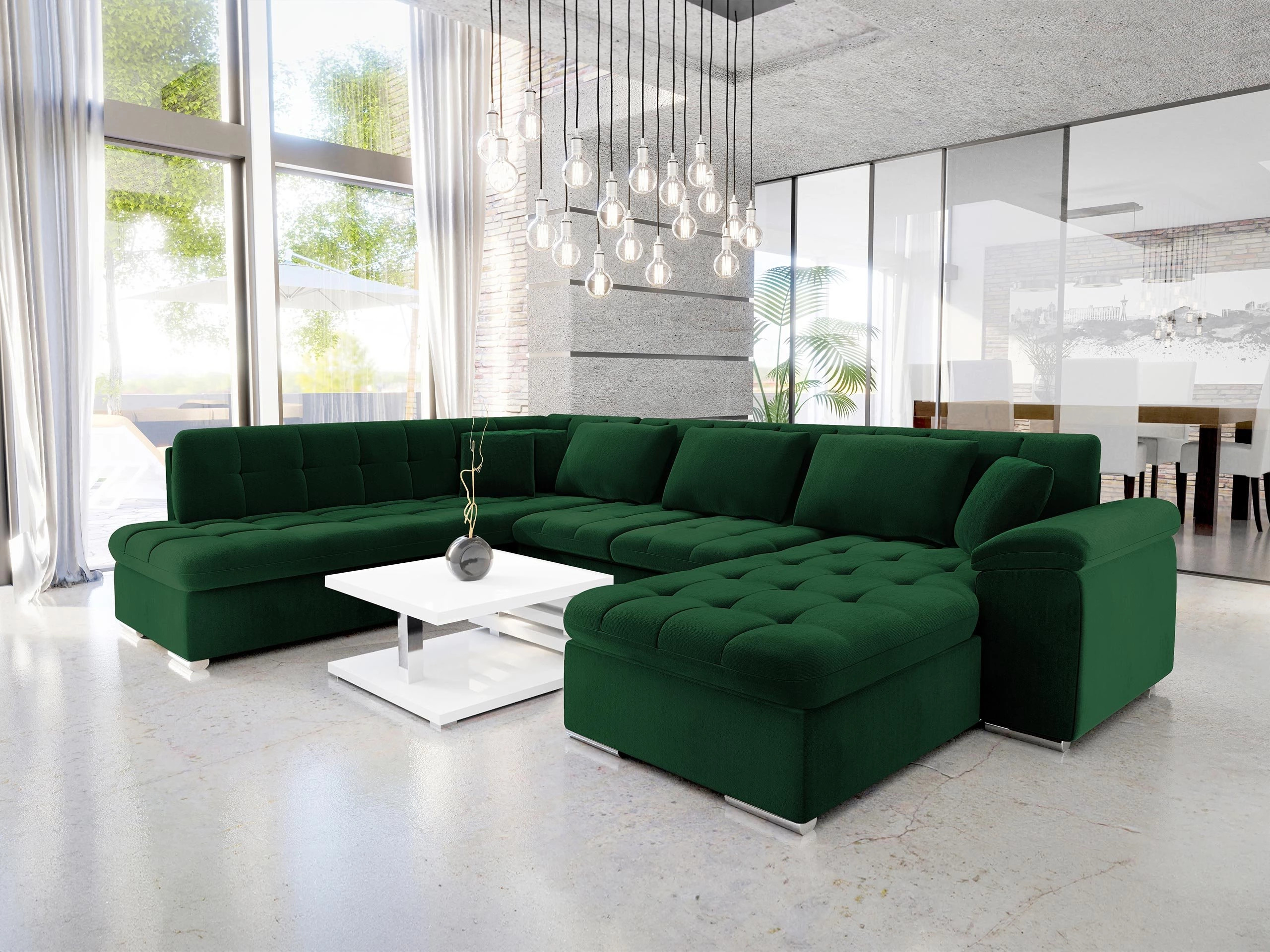 Ъглов диван Comfivo Gemma II (Десен)