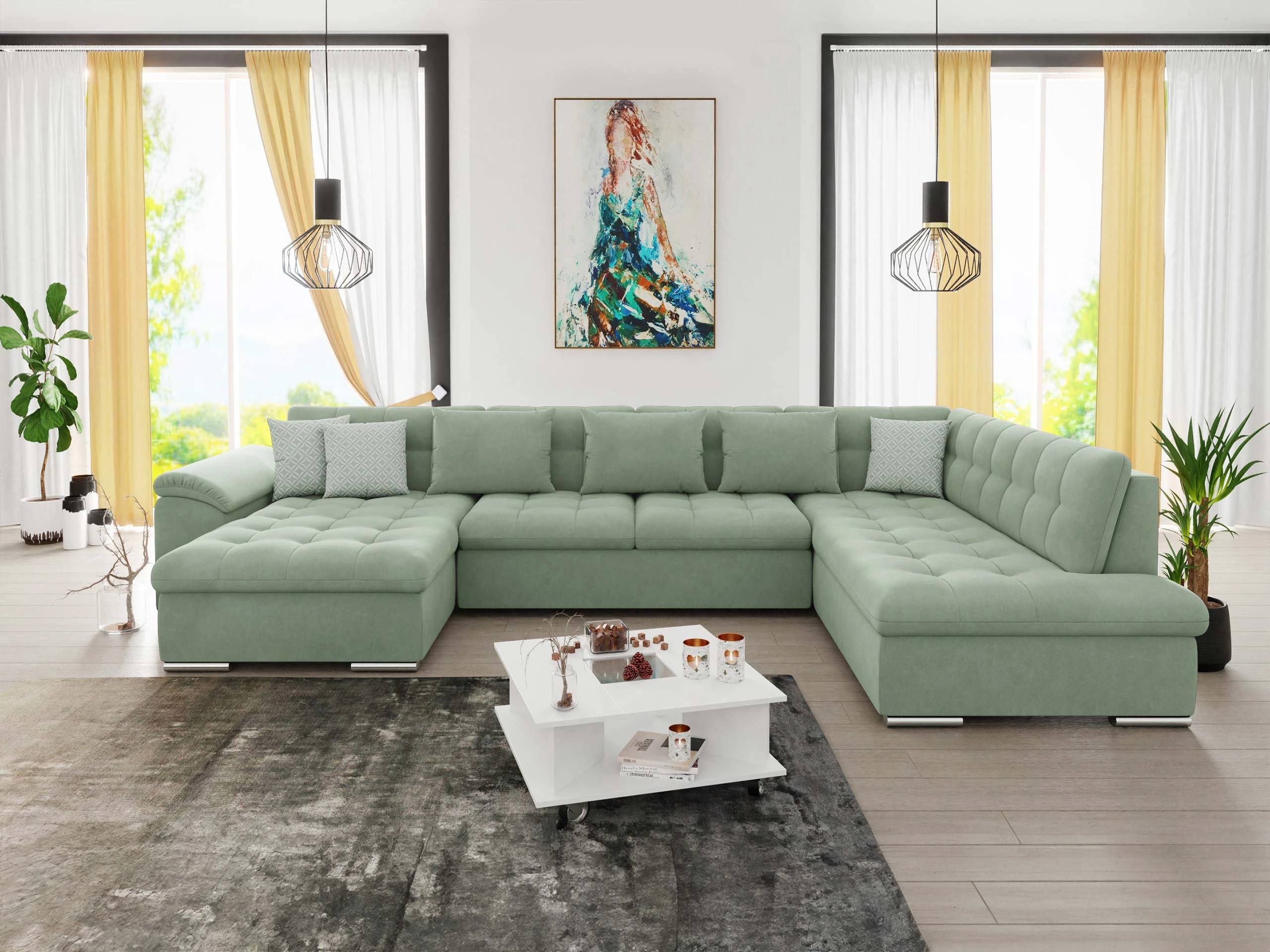 Ъглов диван Comfivo Gemma II (Ляв)