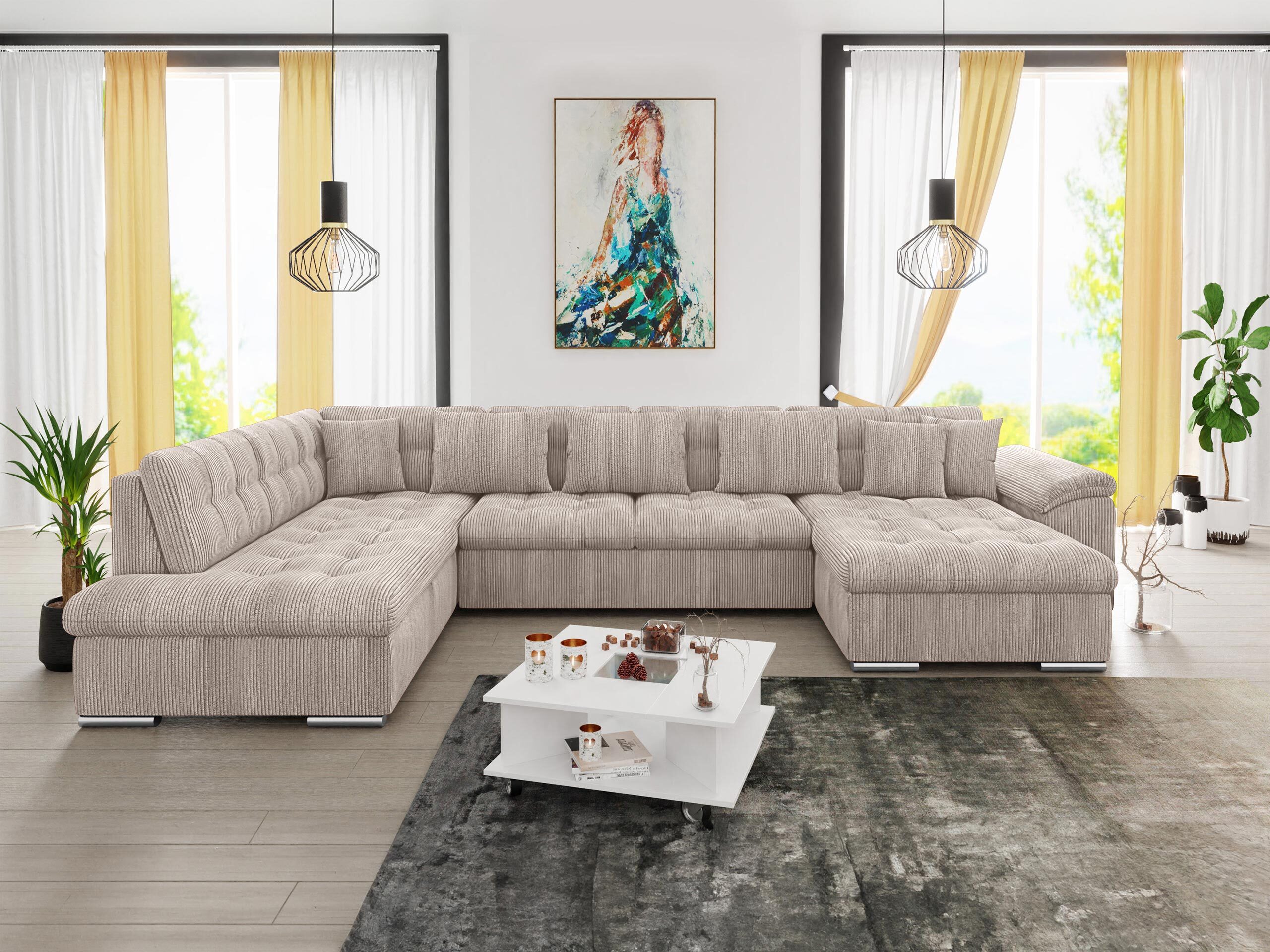 Ъглов диван Comfivo Gemma (Десен)