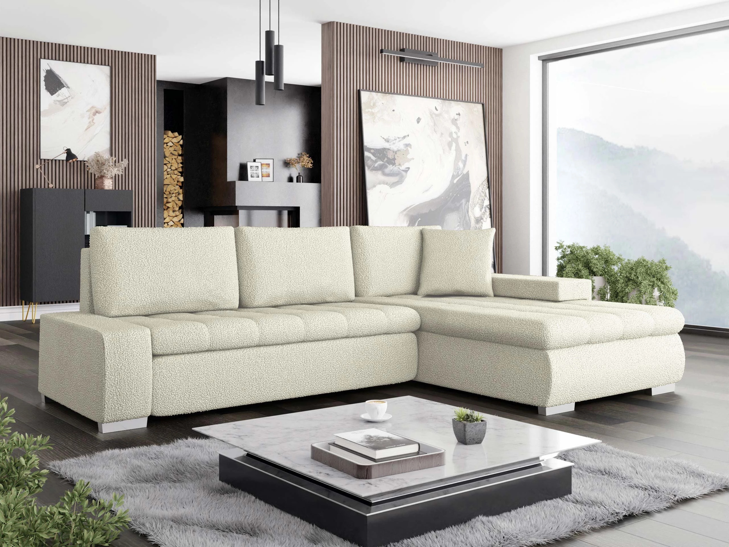 Ъглов диван Comfivo Nitor III (Manza 04)