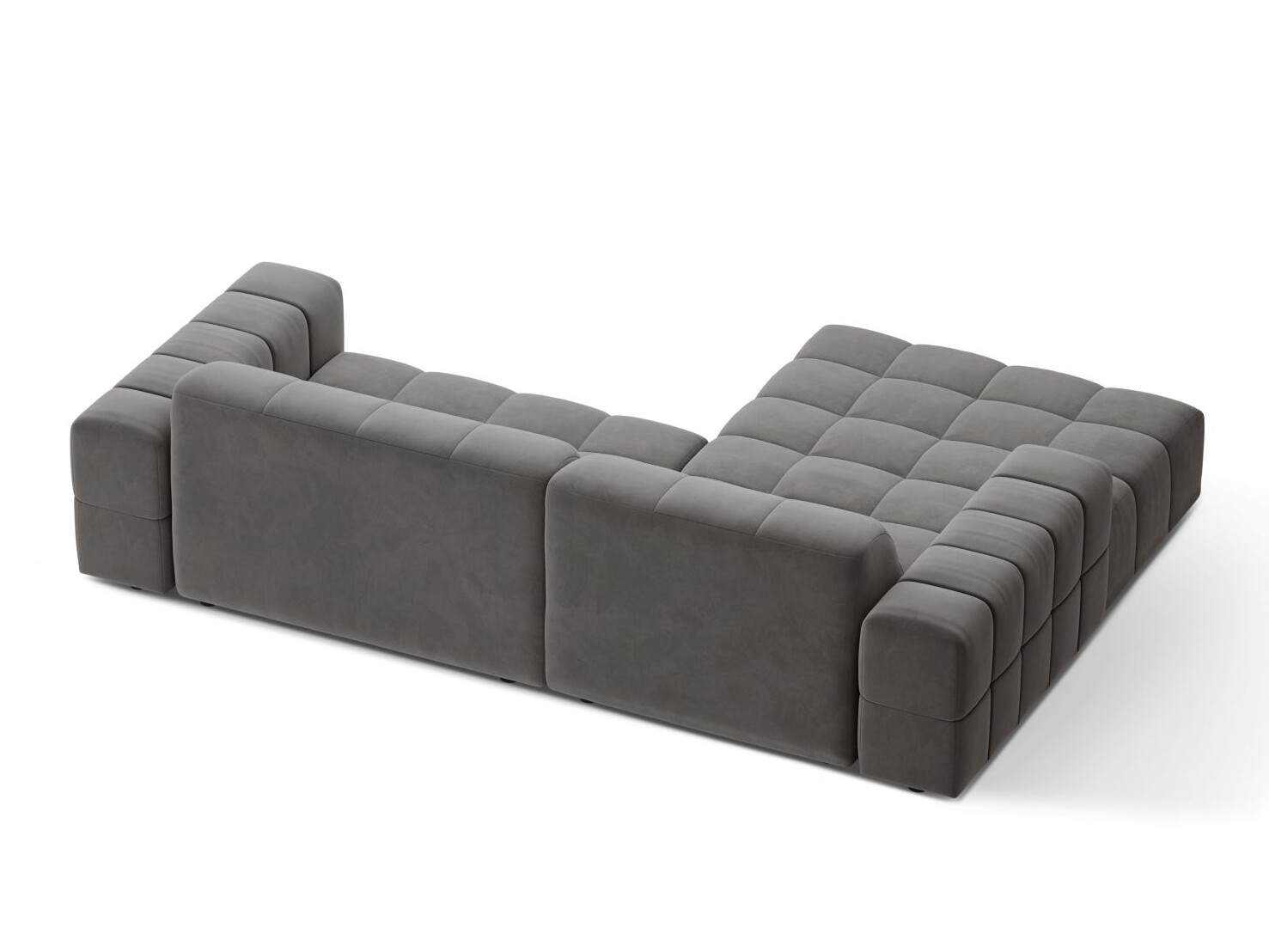 Модулен ъглов диван Somelo 108 (Bluvel 13)