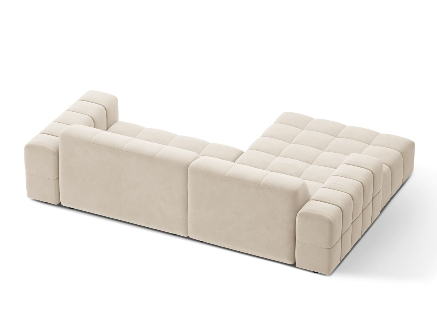 Модулен ъглов диван Somelo 108 (Bluvel 22)