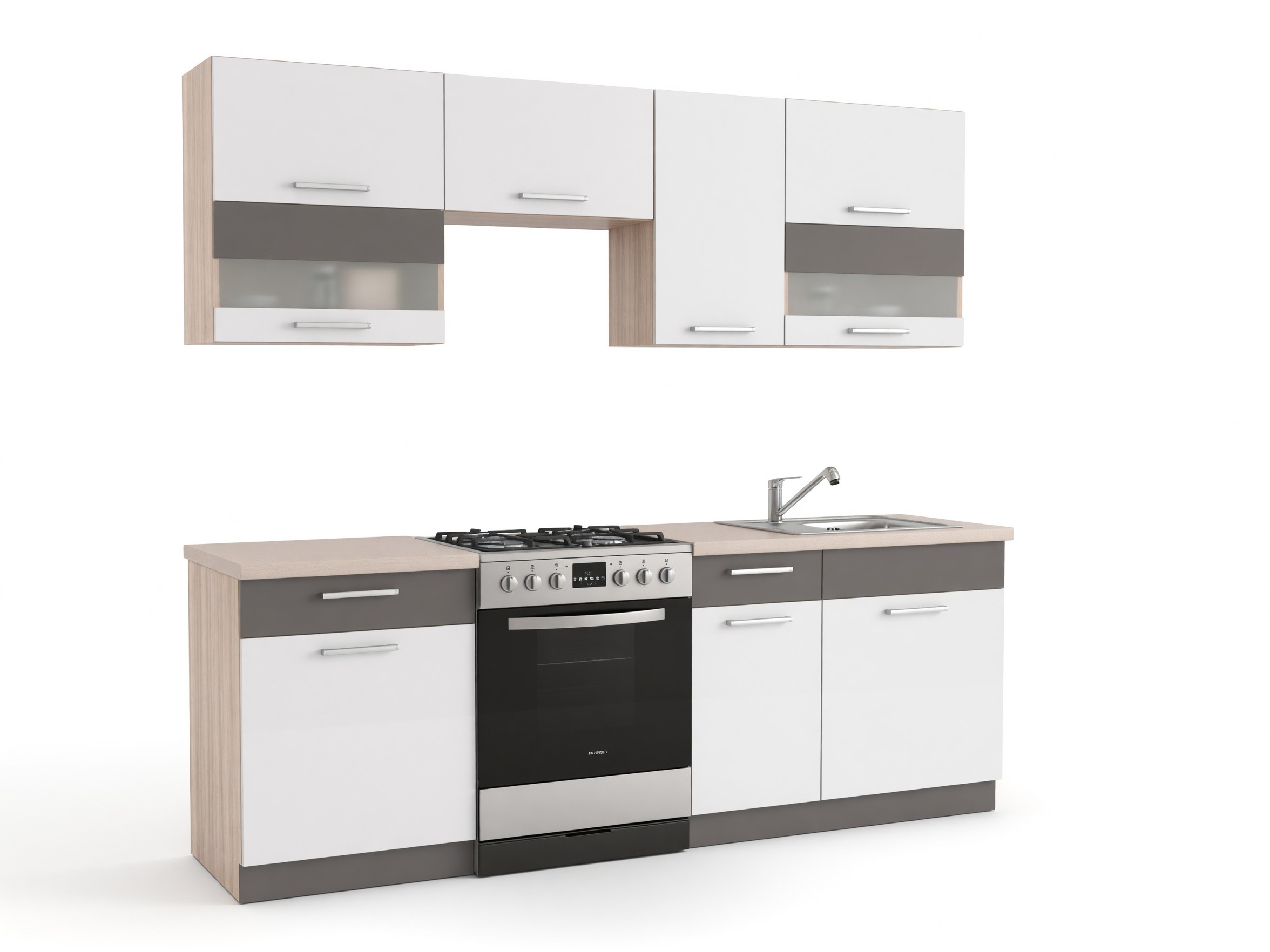 Комплект за кухня Mode White 126