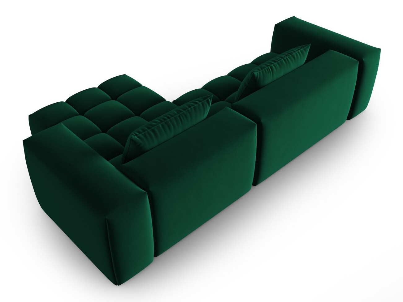 Ъглов диван Odeveno 104 (Casino Deep Green)