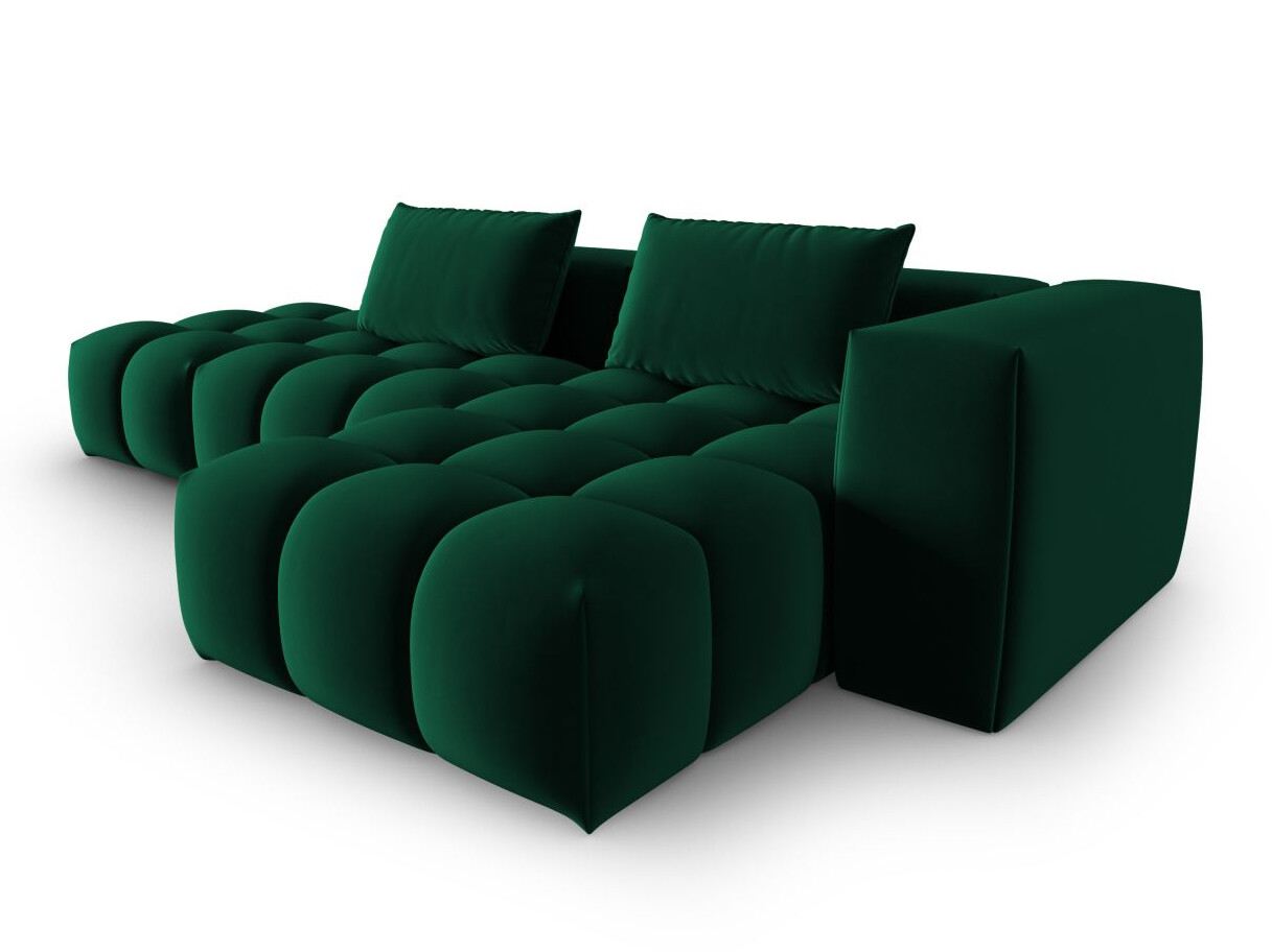 Ъглов диван Odeveno 105 (Casino Deep Green)