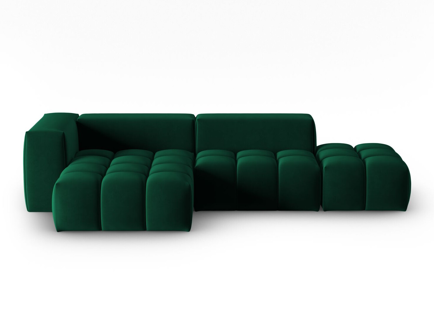 Ъглов диван Odeveno 105 (Casino Deep Green)
