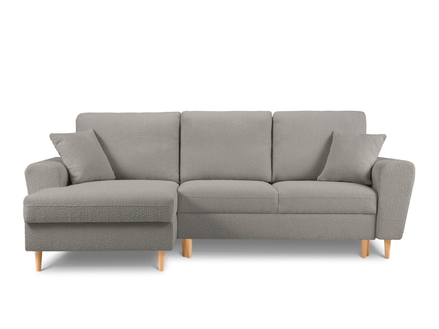 Ъглов диван Lomveso 110 (Asбебешко креватче Taupe)