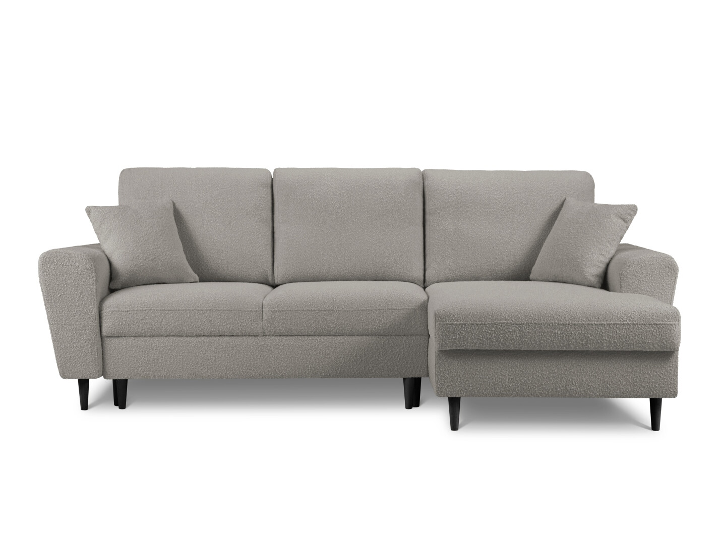Ъглов диван Lomveso 110 (Asбебешко креватче Taupe)