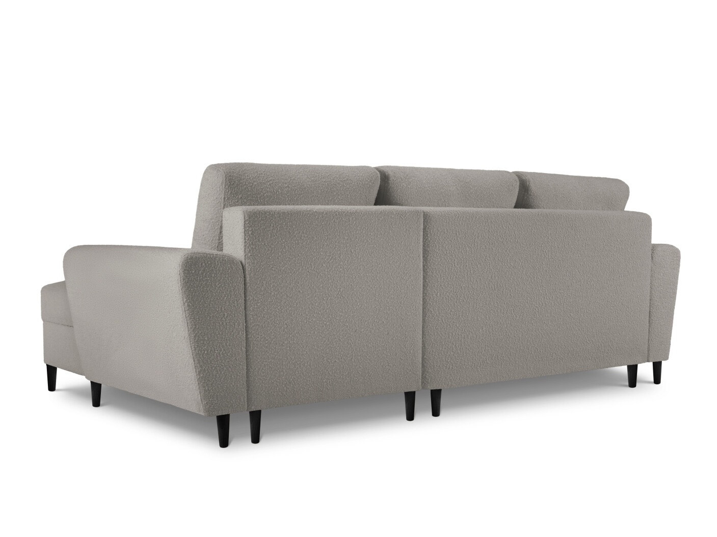 Ъглов диван Lomveso 110 (Asбебешко креватче Taupe)