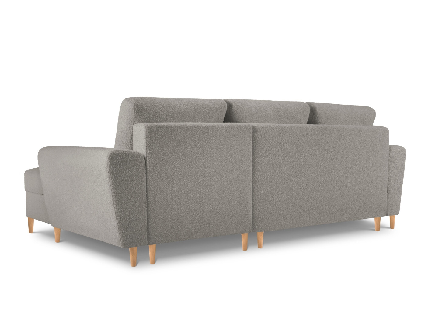 Ъглов диван Lomveso 110 (Asбебешко креватче Taupe)