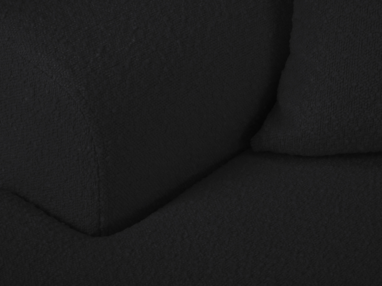 Ъглов диван Lomveso 110 (Ascot Black)