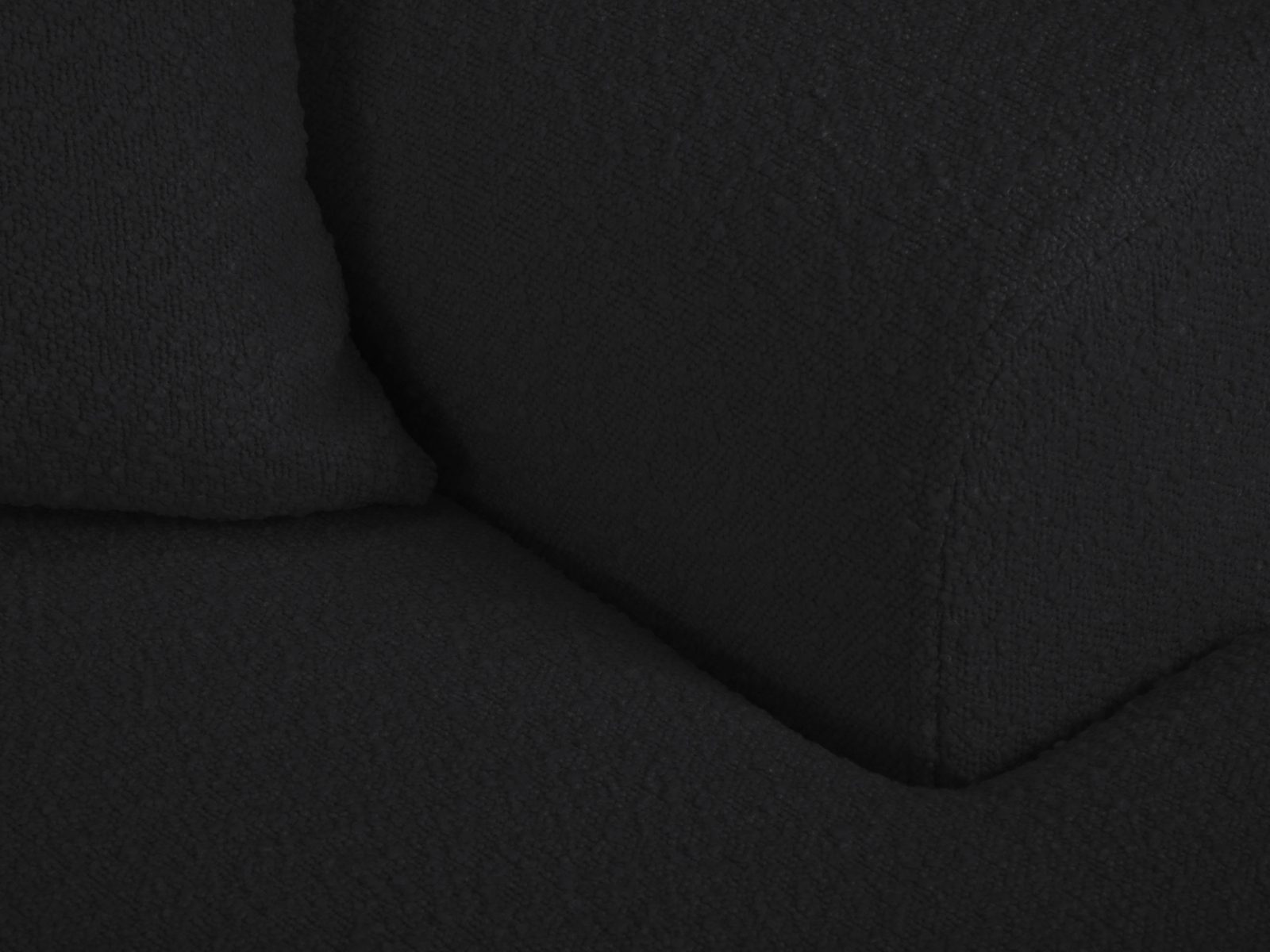 Ъглов диван Lomveso 110 (Ascot Black)