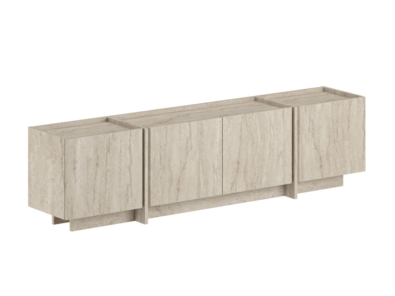 ТВ шкаф Novato 152 (Светъл Travertine)