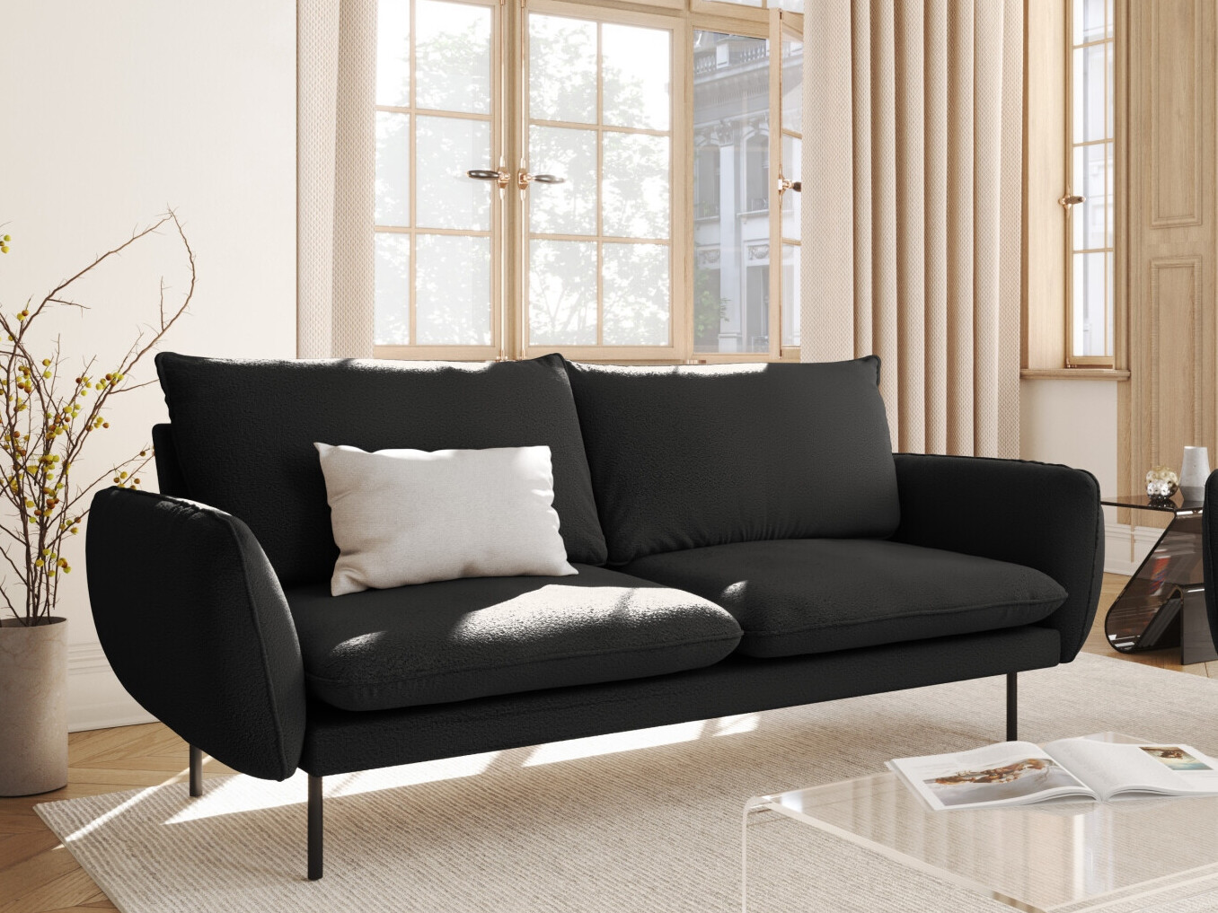 Диван Ferlevi 109 (Ascot Black)