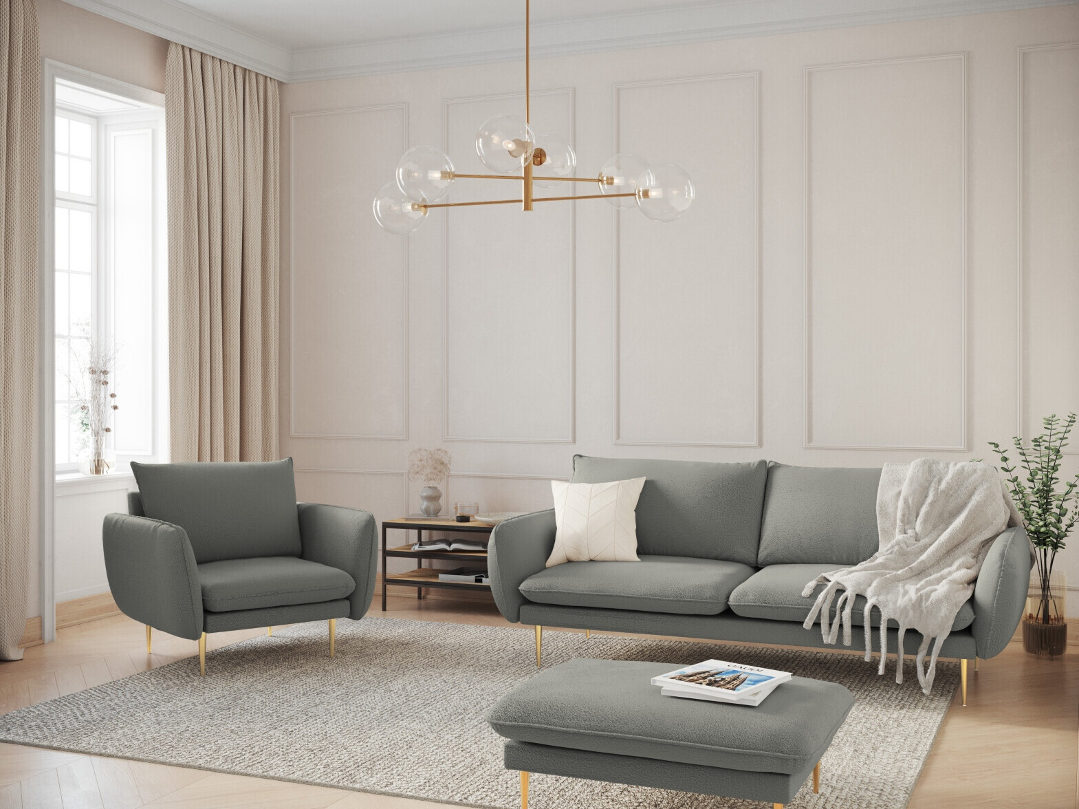 Диван Ferlevi 109 (Ascot Taupe)