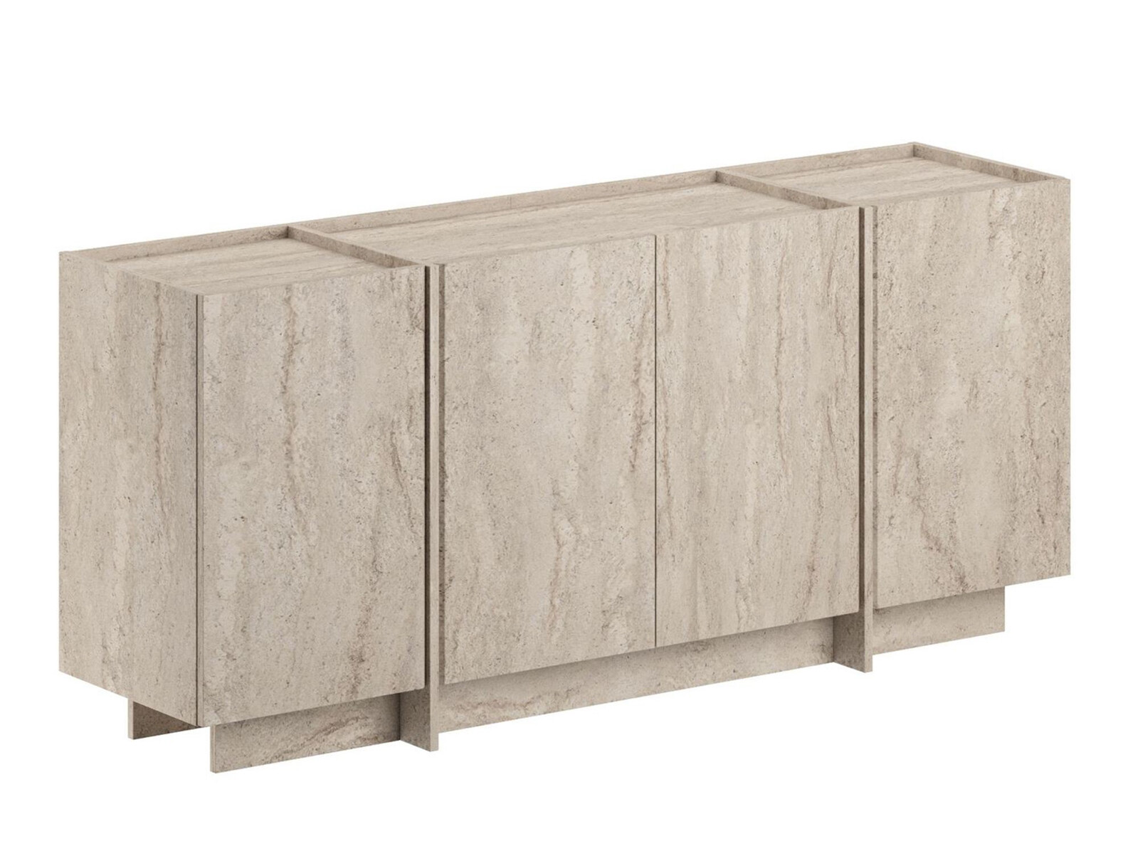 Шкаф Novato 153 (Светъл Travertine)