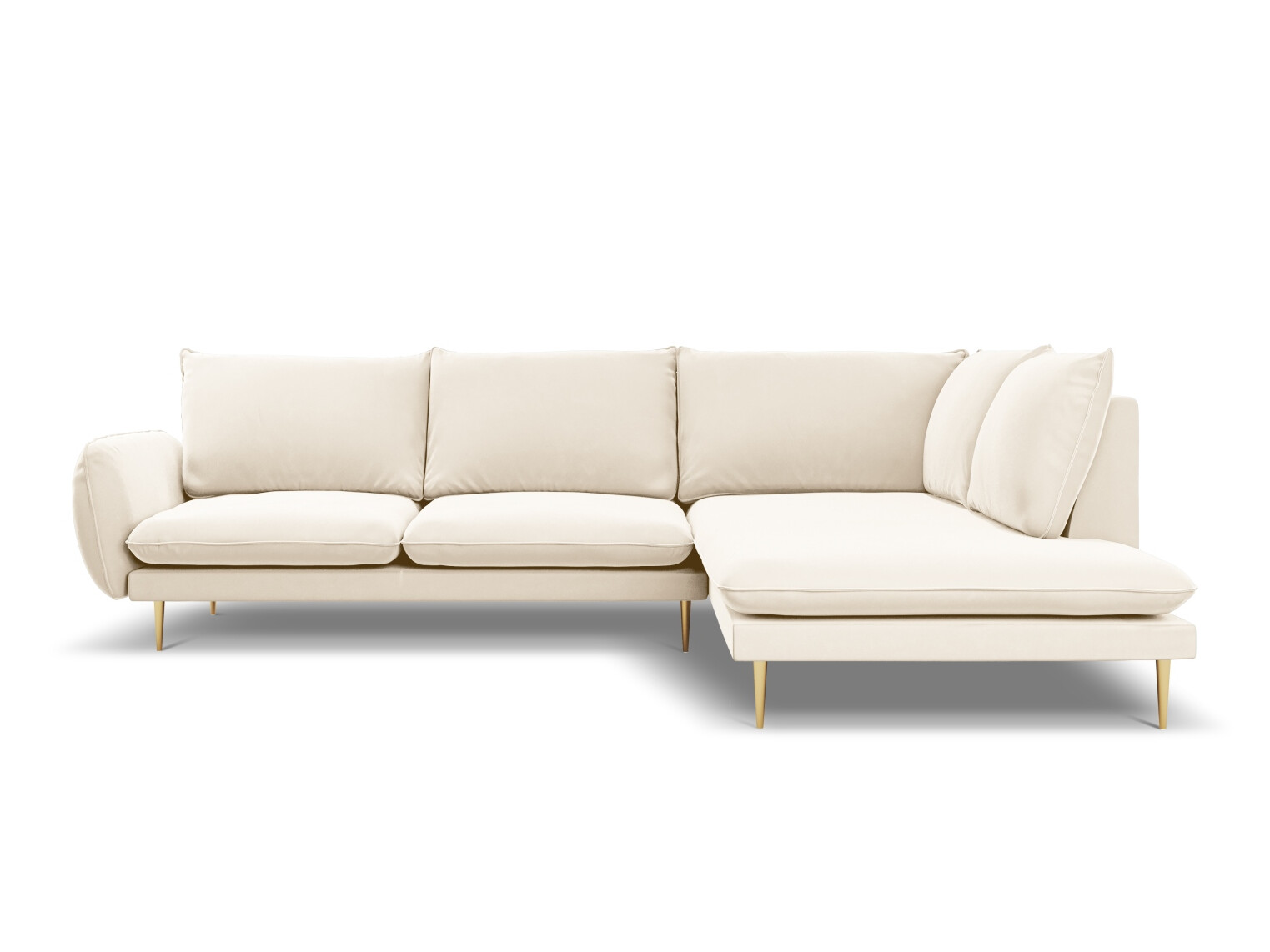 Ъглов диван Ferlevi 130 (Bluvel 22)