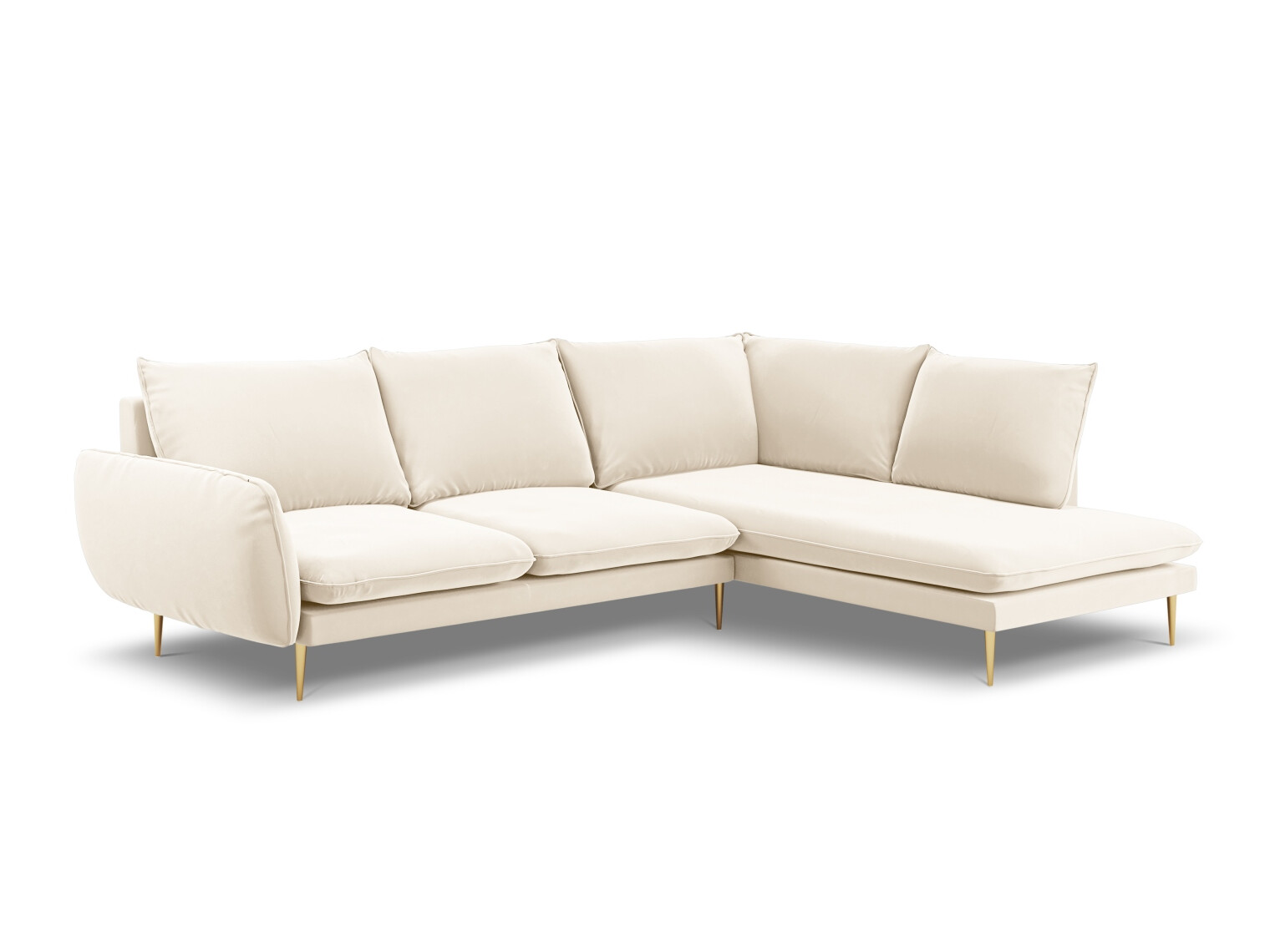 Ъглов диван Ferlevi 130 (Bluvel 22)