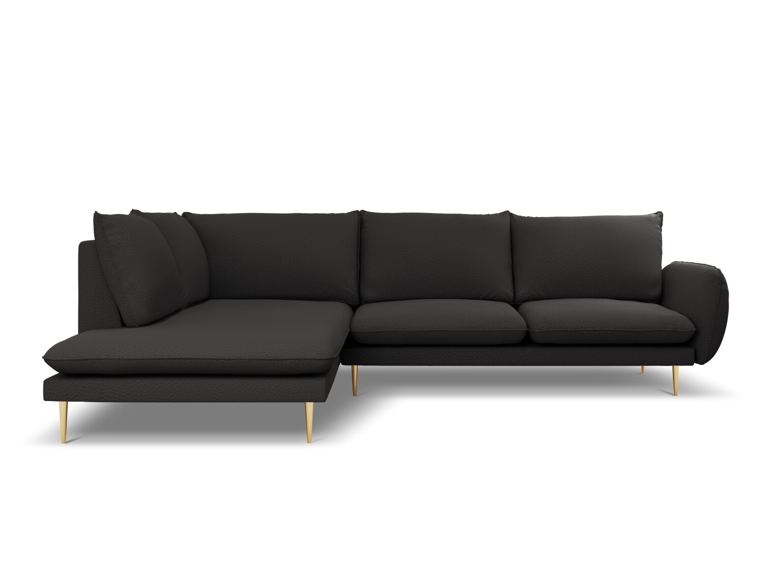 Ъглов диван Ferlevi 112 (Ascot Black)