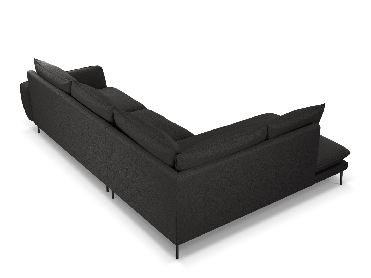 Ъглов диван Ferlevi 112 (Ascot Black)