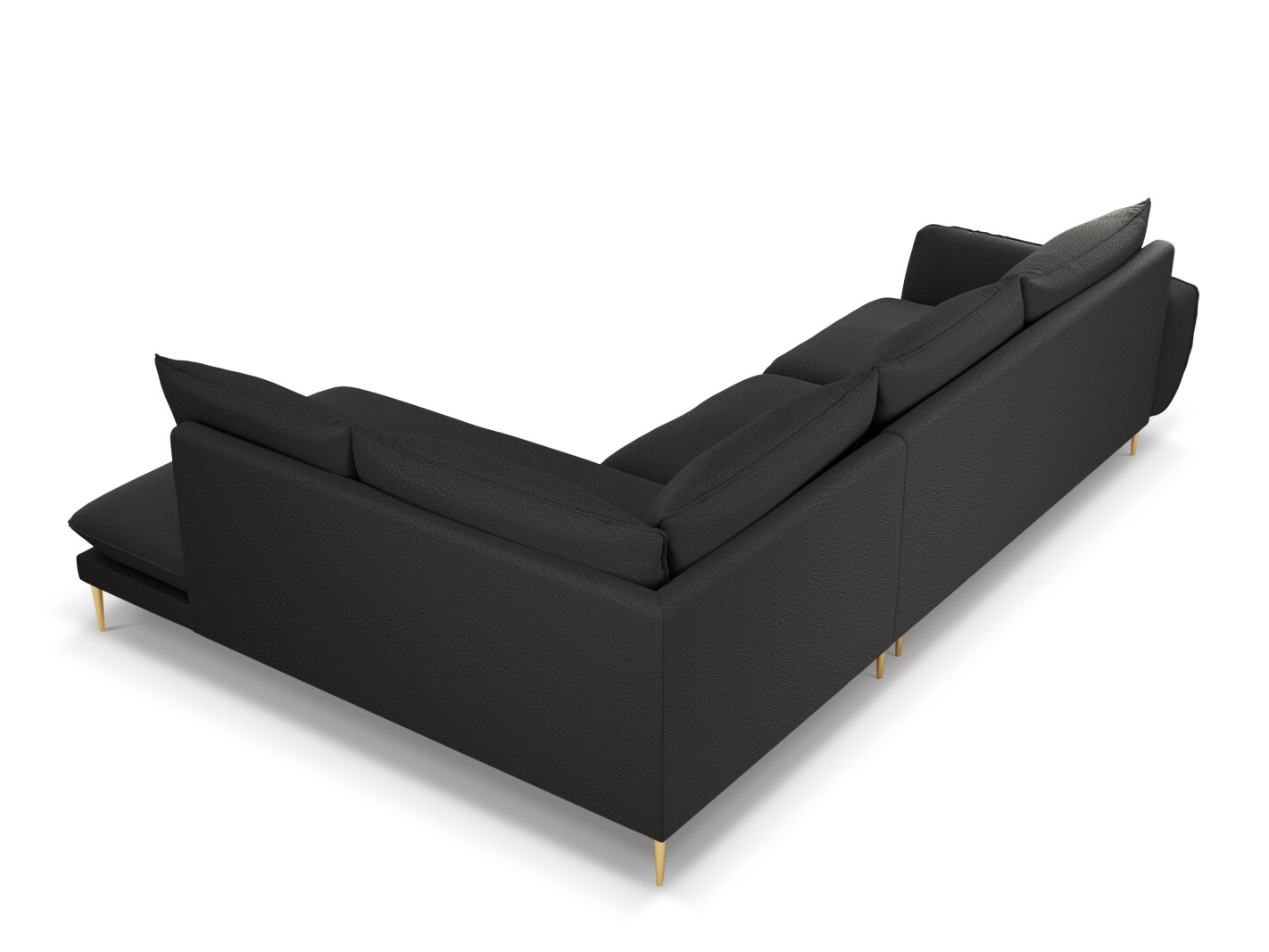 Ъглов диван Ferlevi 112 (Ascot Black)