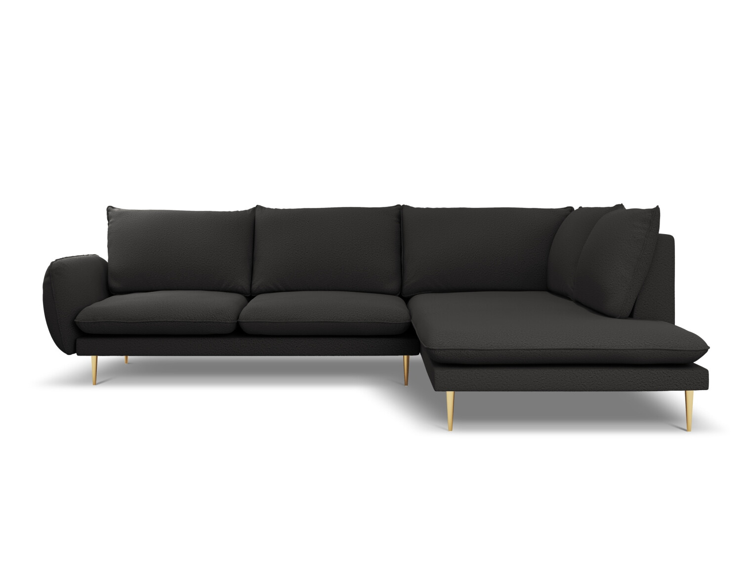 Ъглов диван Ferlevi 130 (Ascot Black)