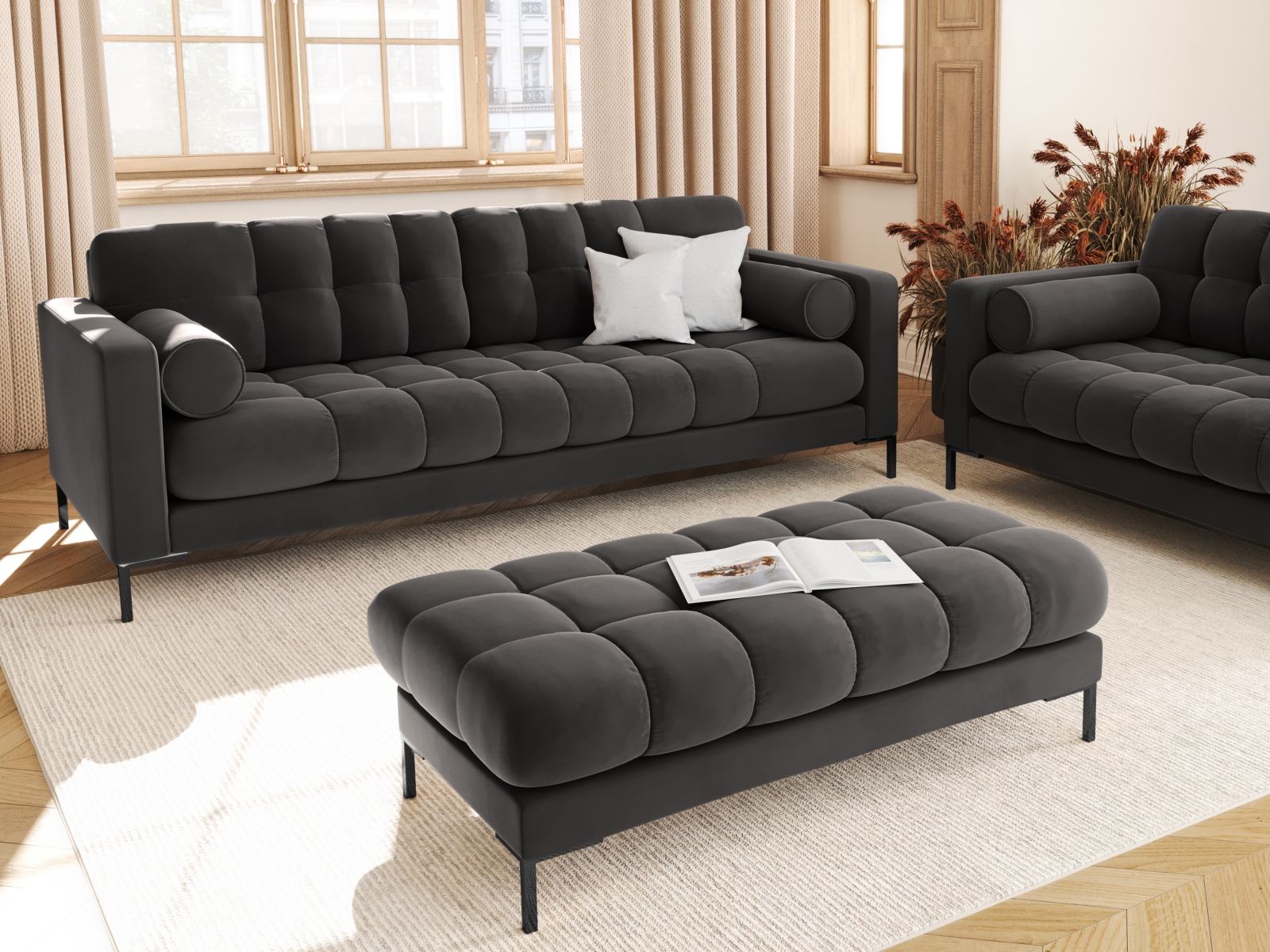 Диван Calelbe 109 (Bluvel 18)