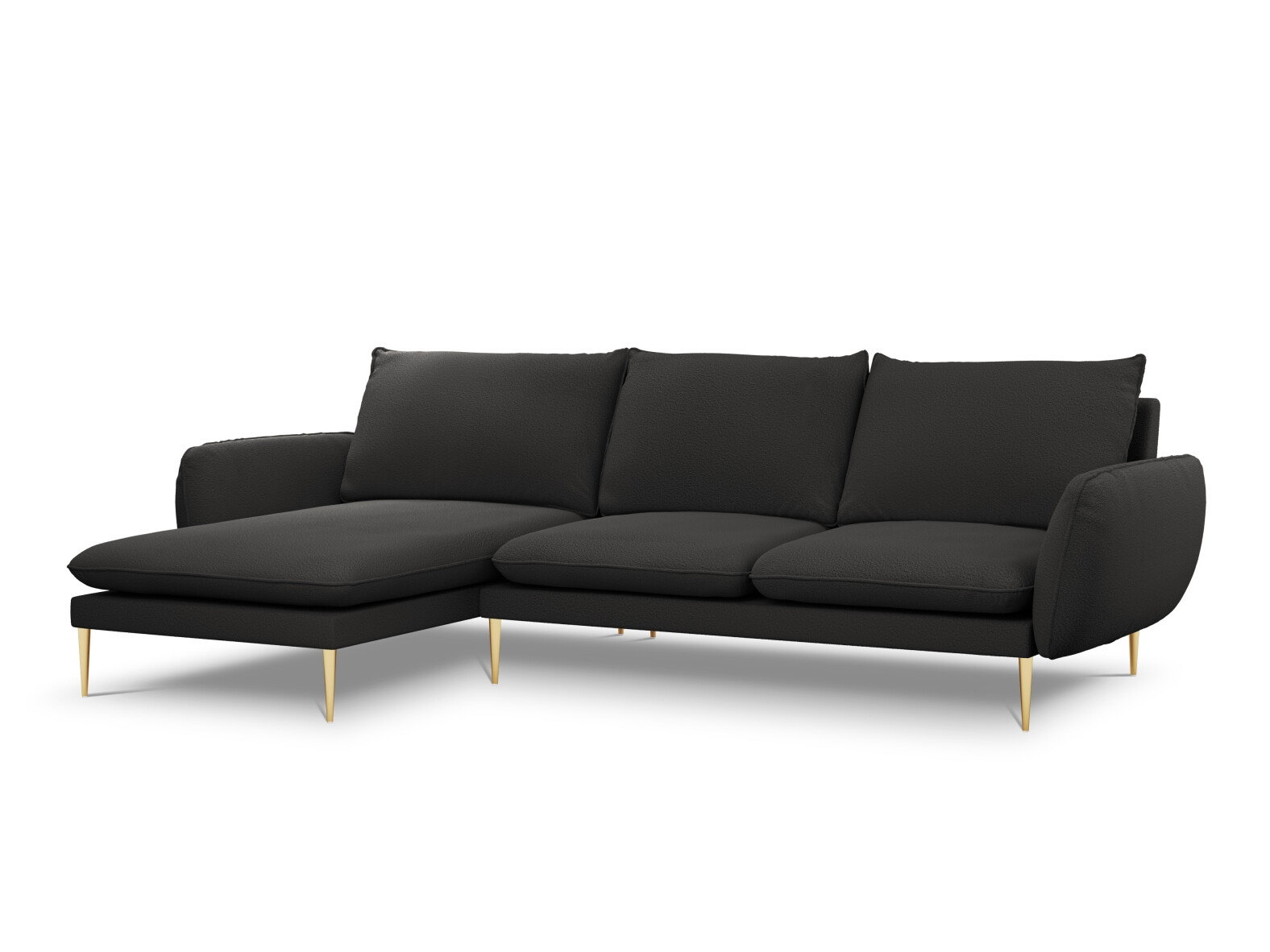 Ъглов диван Ferlevi 113 (Ascot Black)