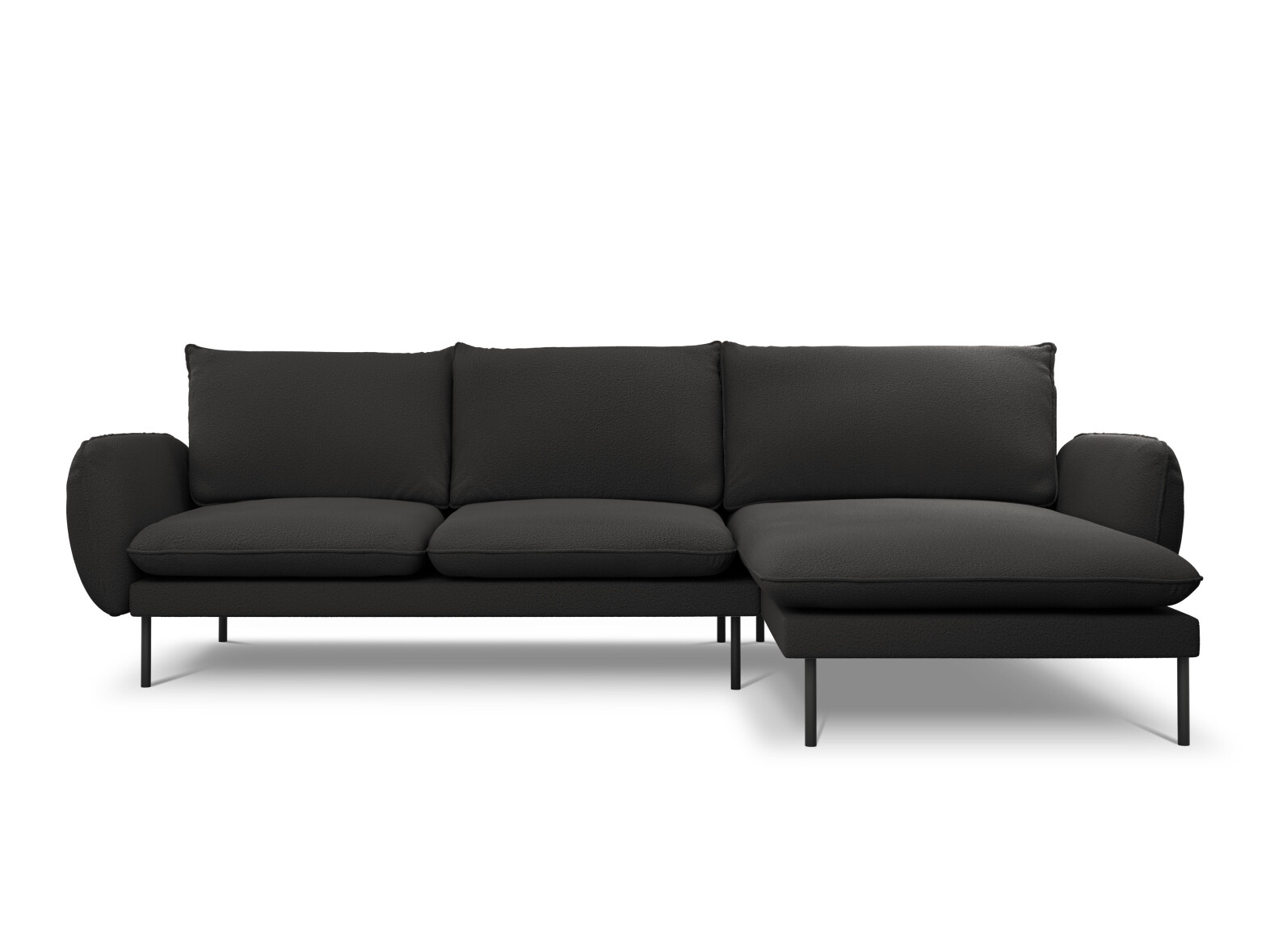Ъглов диван Ferlevi 113 (Ascot Black)